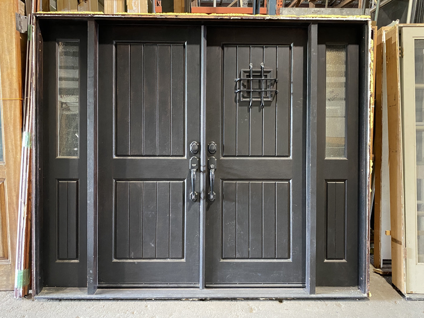 Large Black Front Door TRP