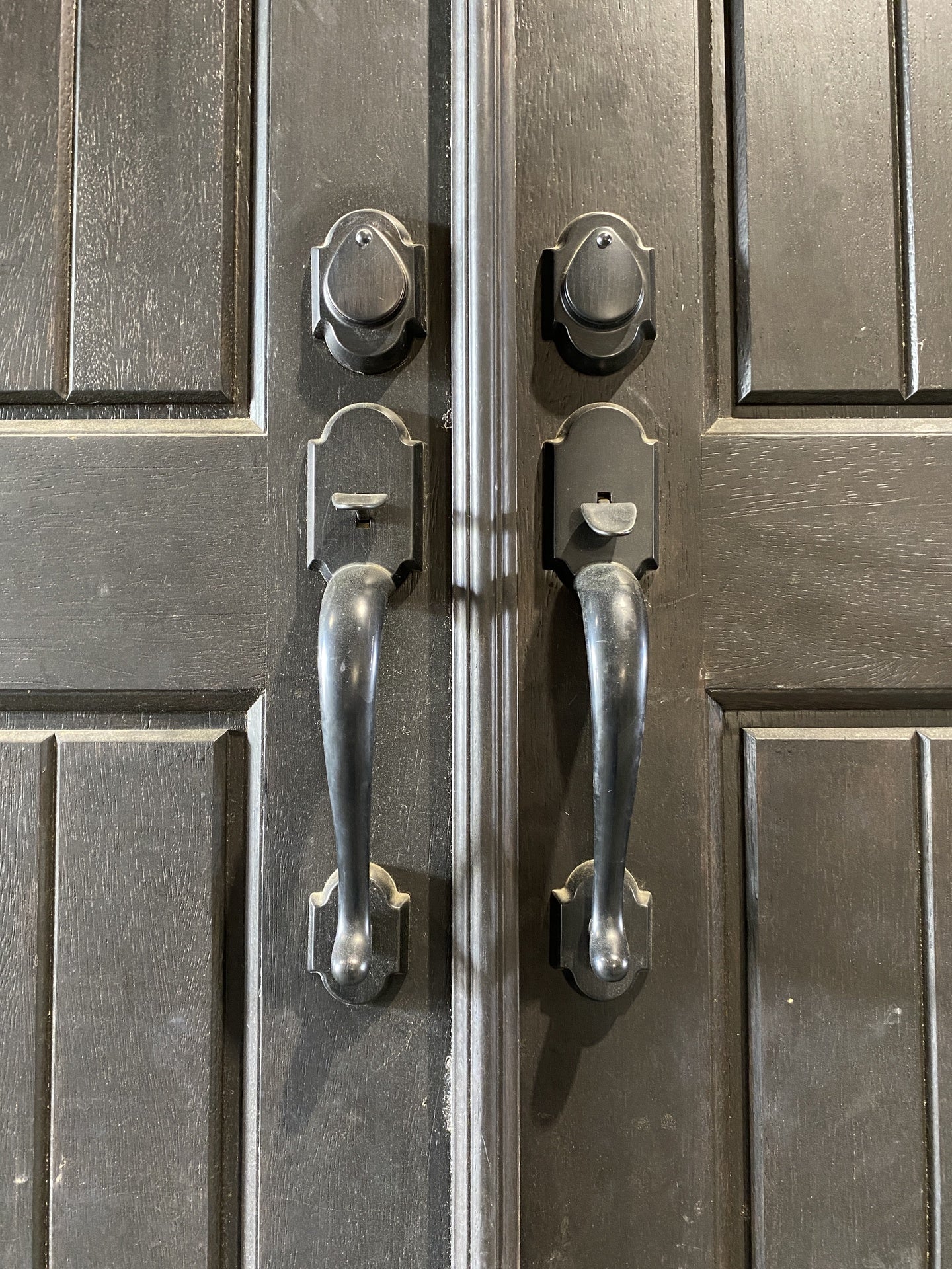 Large Black Front Door TRP