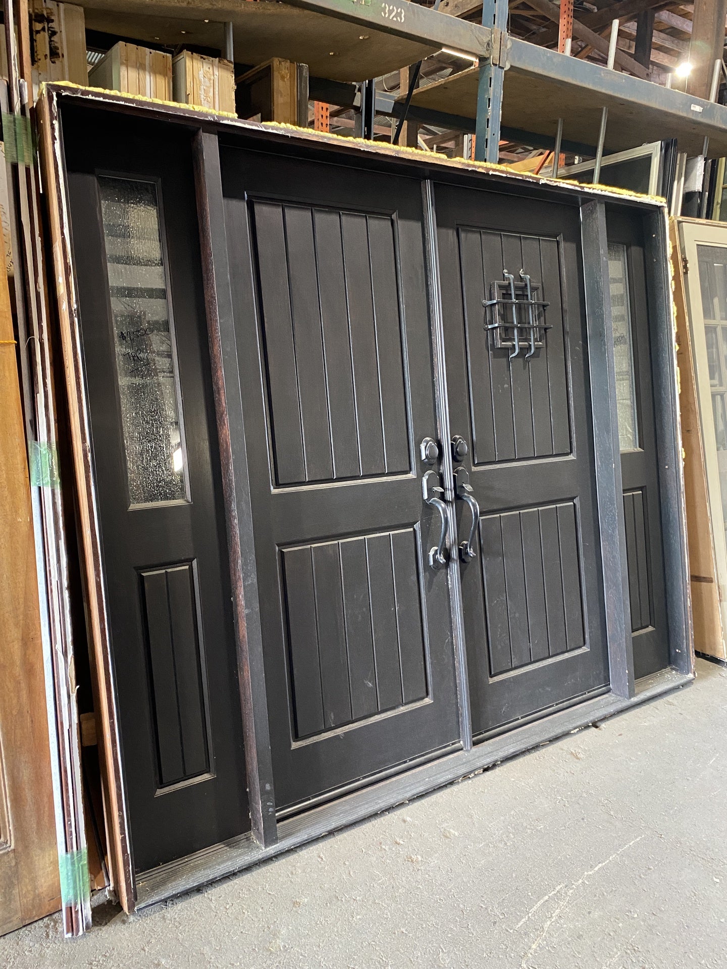 Large Black Front Door TRP
