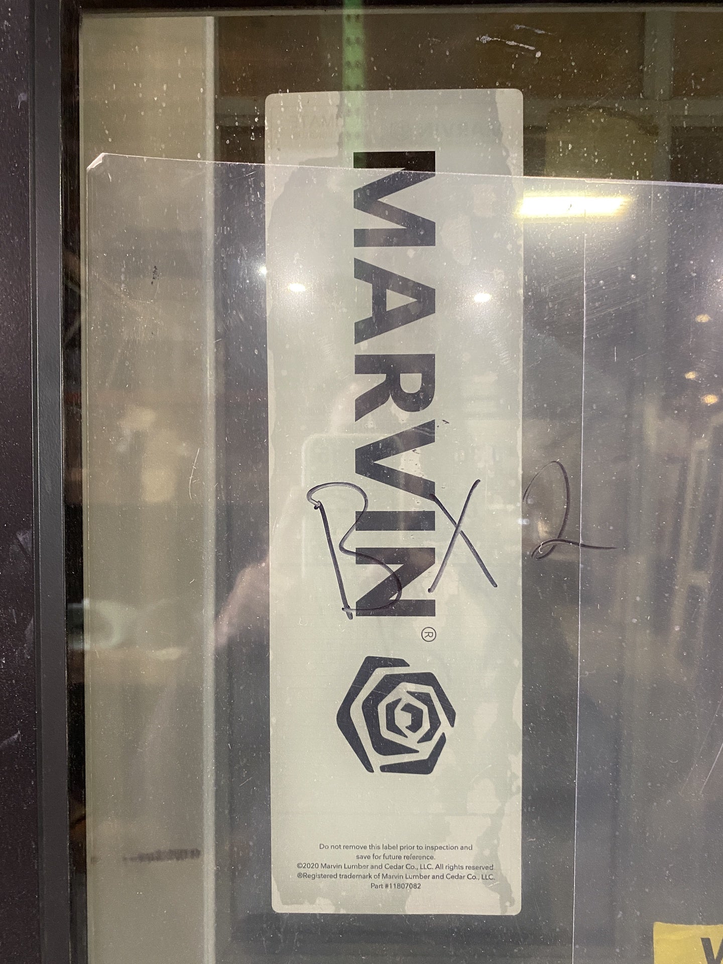 Black Marvin French Door BX2