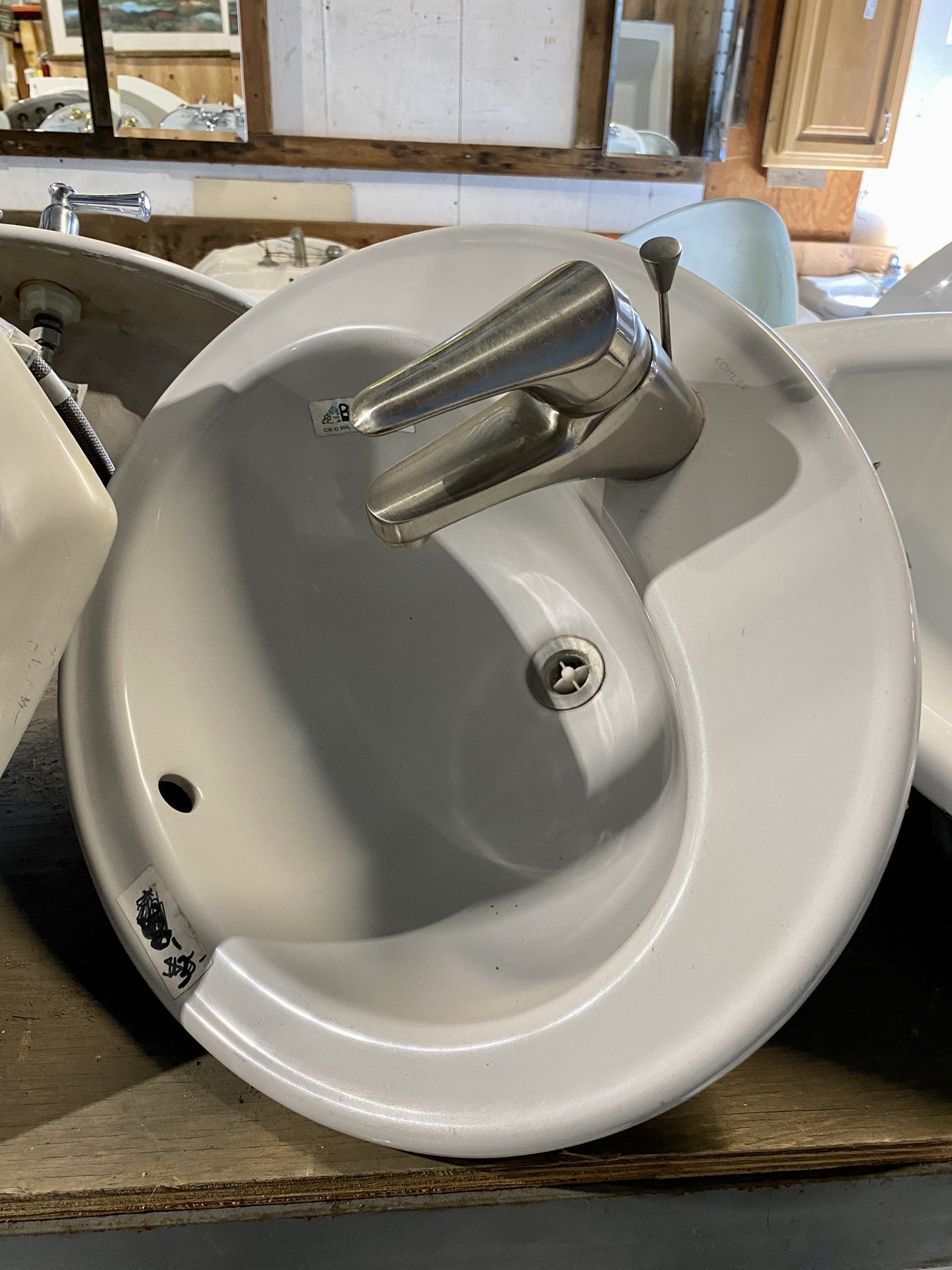 Vintage Purple Sink BC4