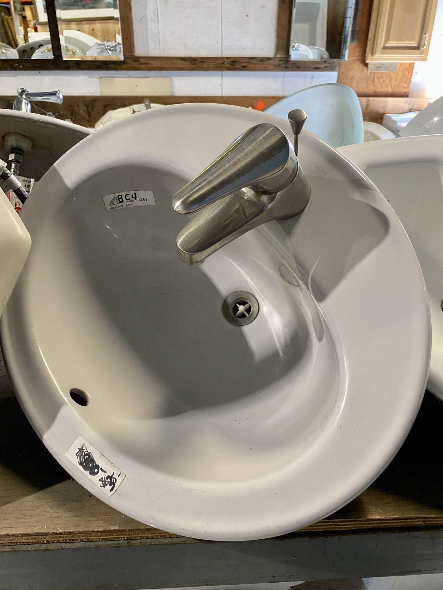 Vintage Purple Sink BC4