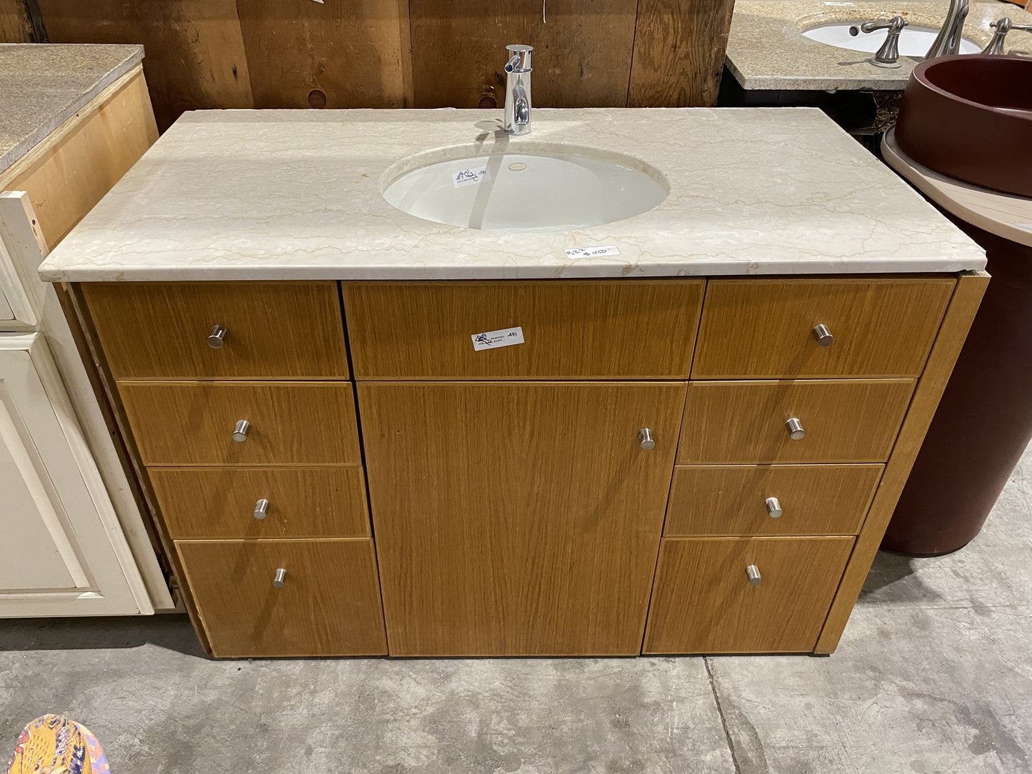 Brown Bathroom Vanity BZ2