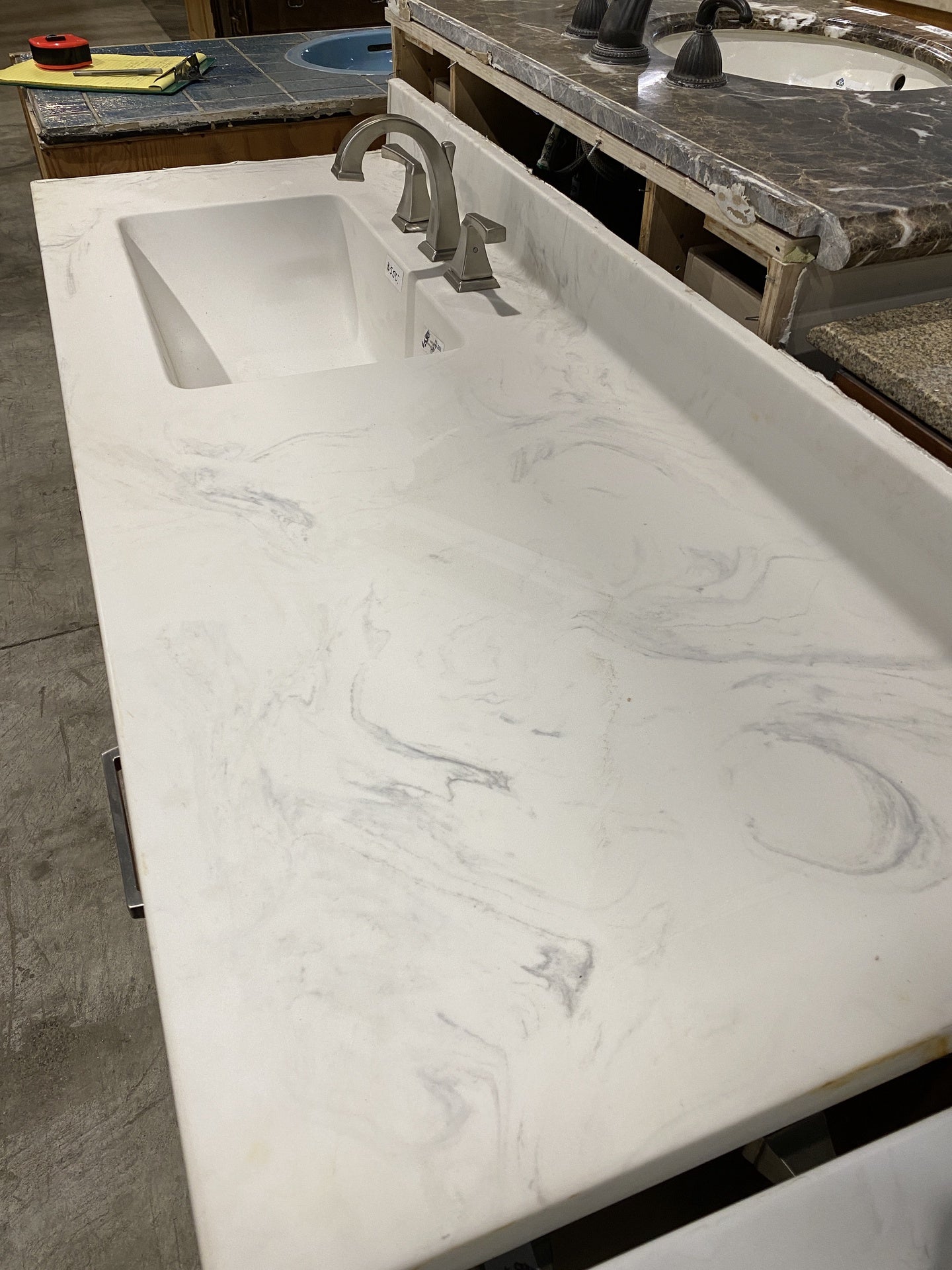 Wooden Bathroom Vanity BZ4