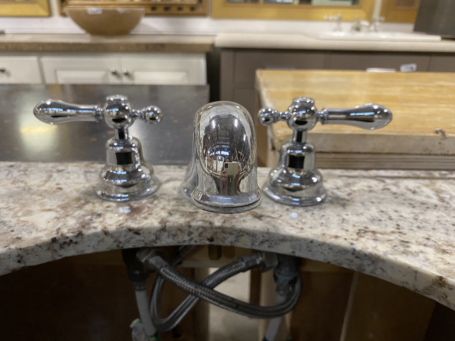 Dark Brown Bathroom Vanity BQ6