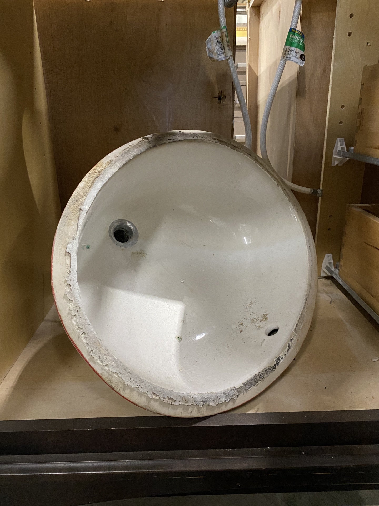 Dark Brown Bathroom Vanity BQ6