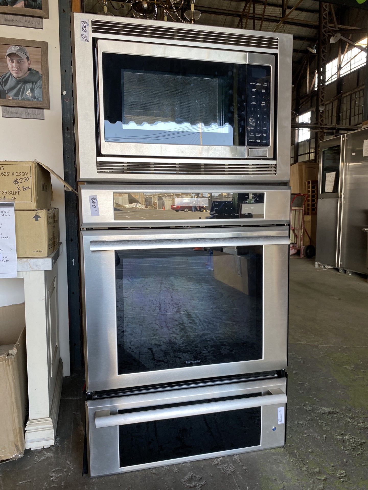 Thermador Single Oven with Microwave BZ8
