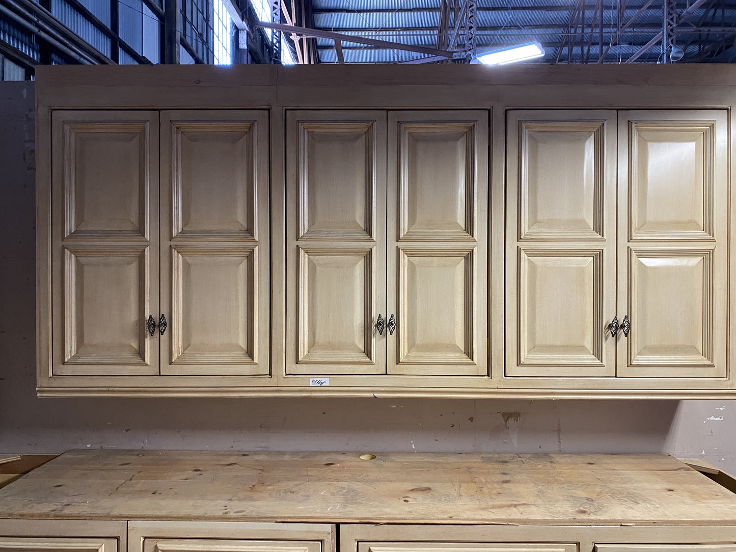 Cream Colored Cabinet Set BY3