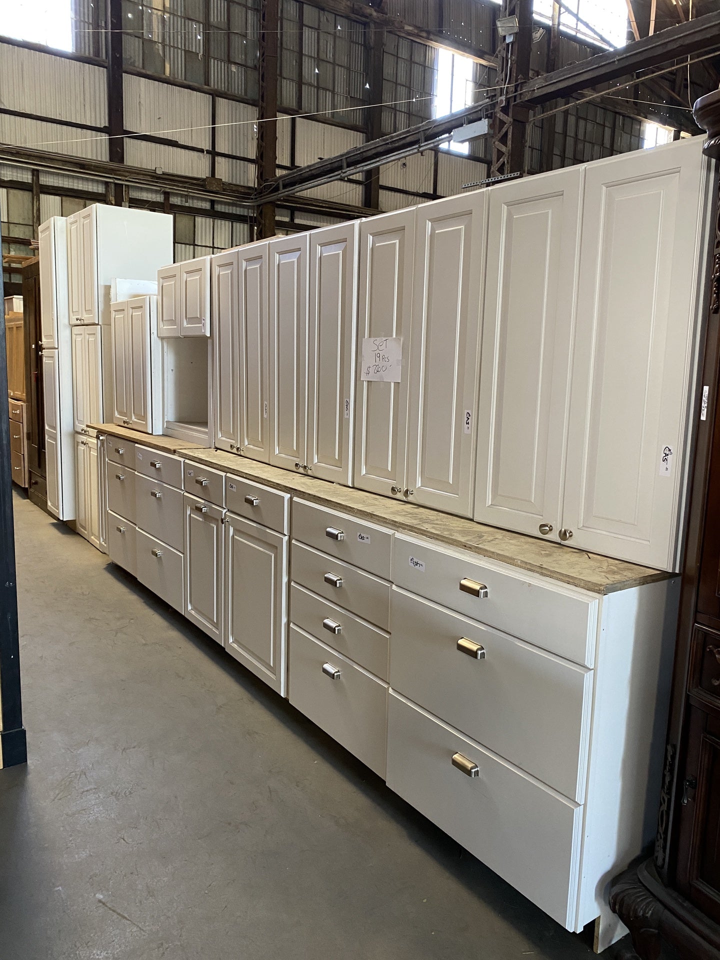 White Cabinet Set CA5