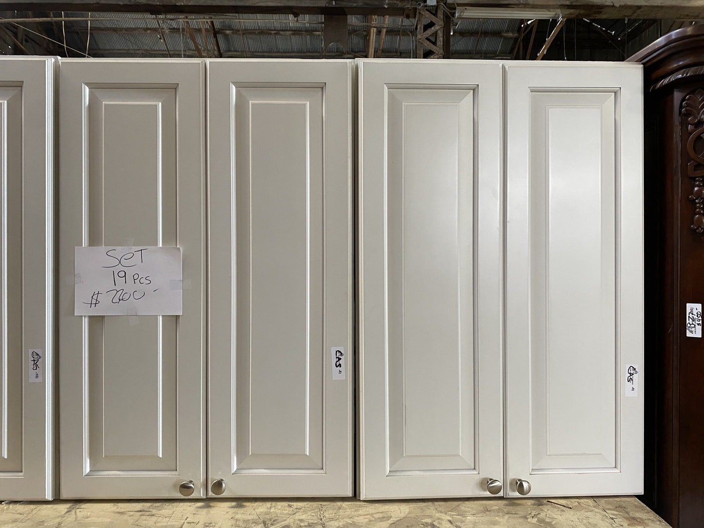 White Cabinet Set CA5