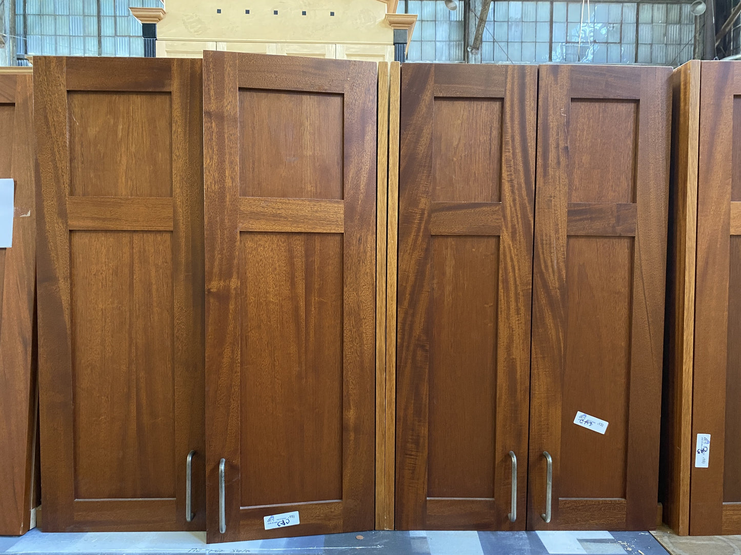 Brown Wooden Cabinet Set CA3