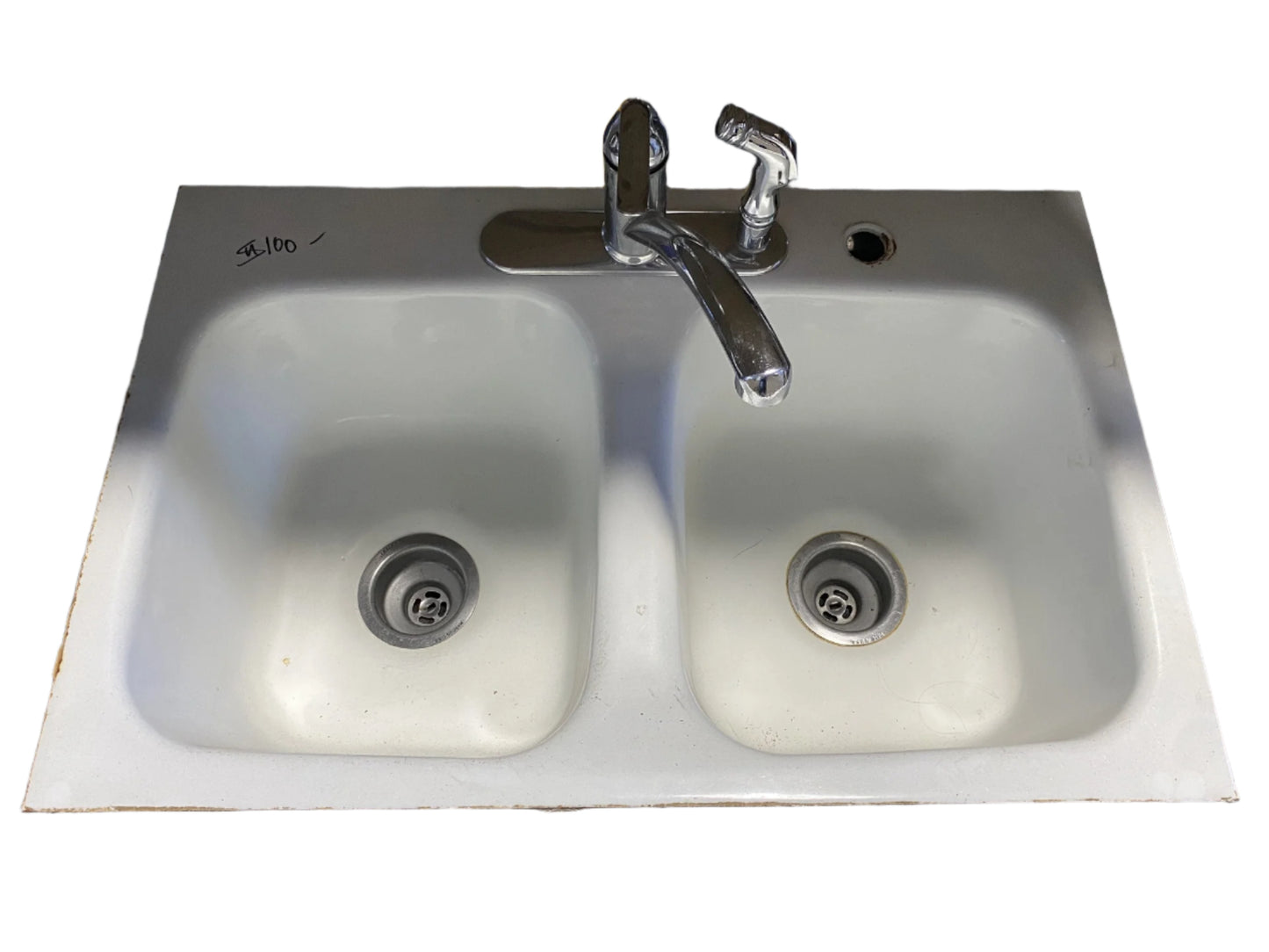 Jameco Double Basin Sink TRP