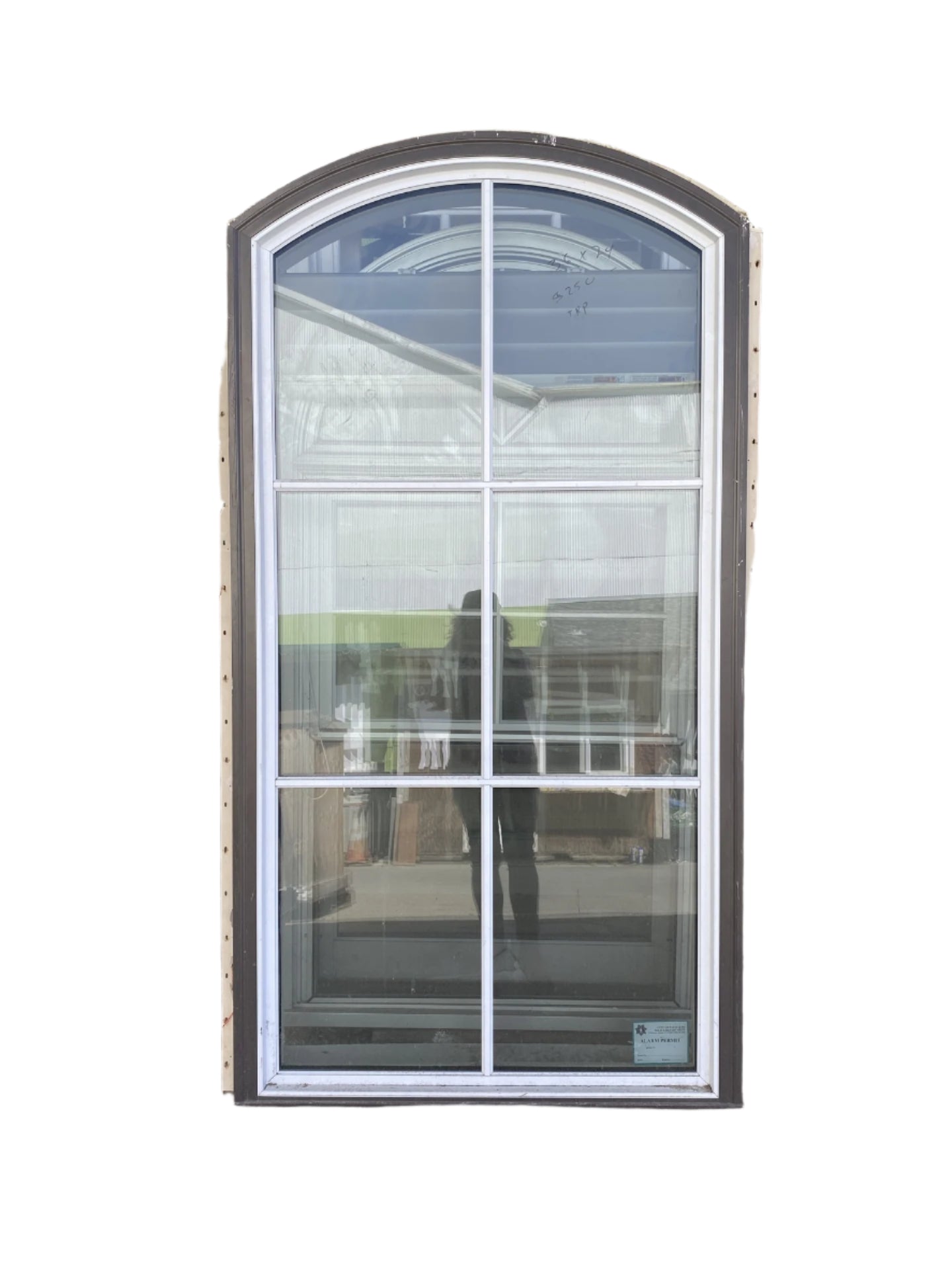 Metal Window with Arched Top TRP