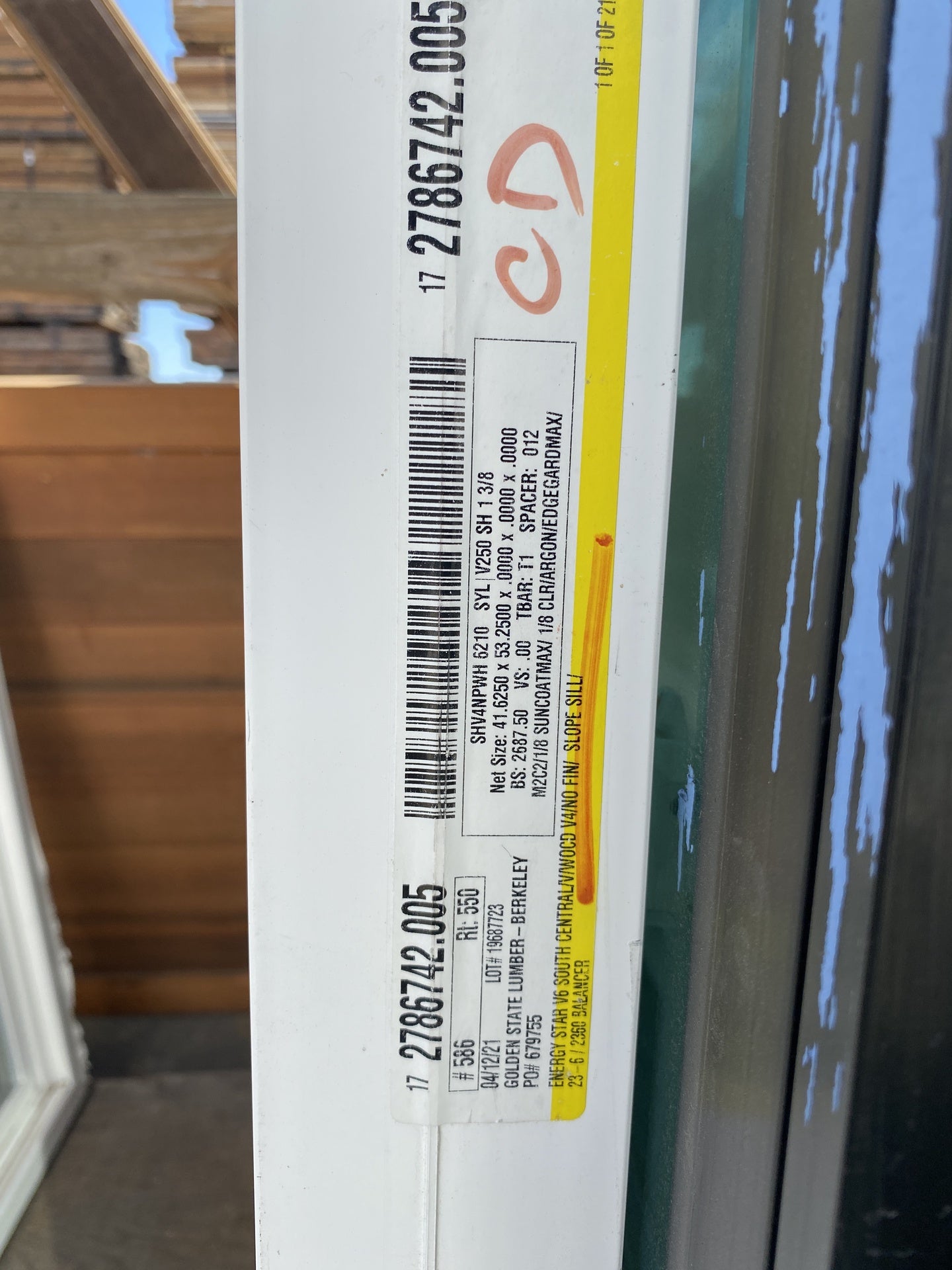 Milgard White Vinyl Window TRP
