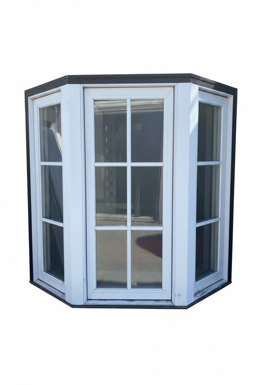 White Clad Wood Bay Window TRP