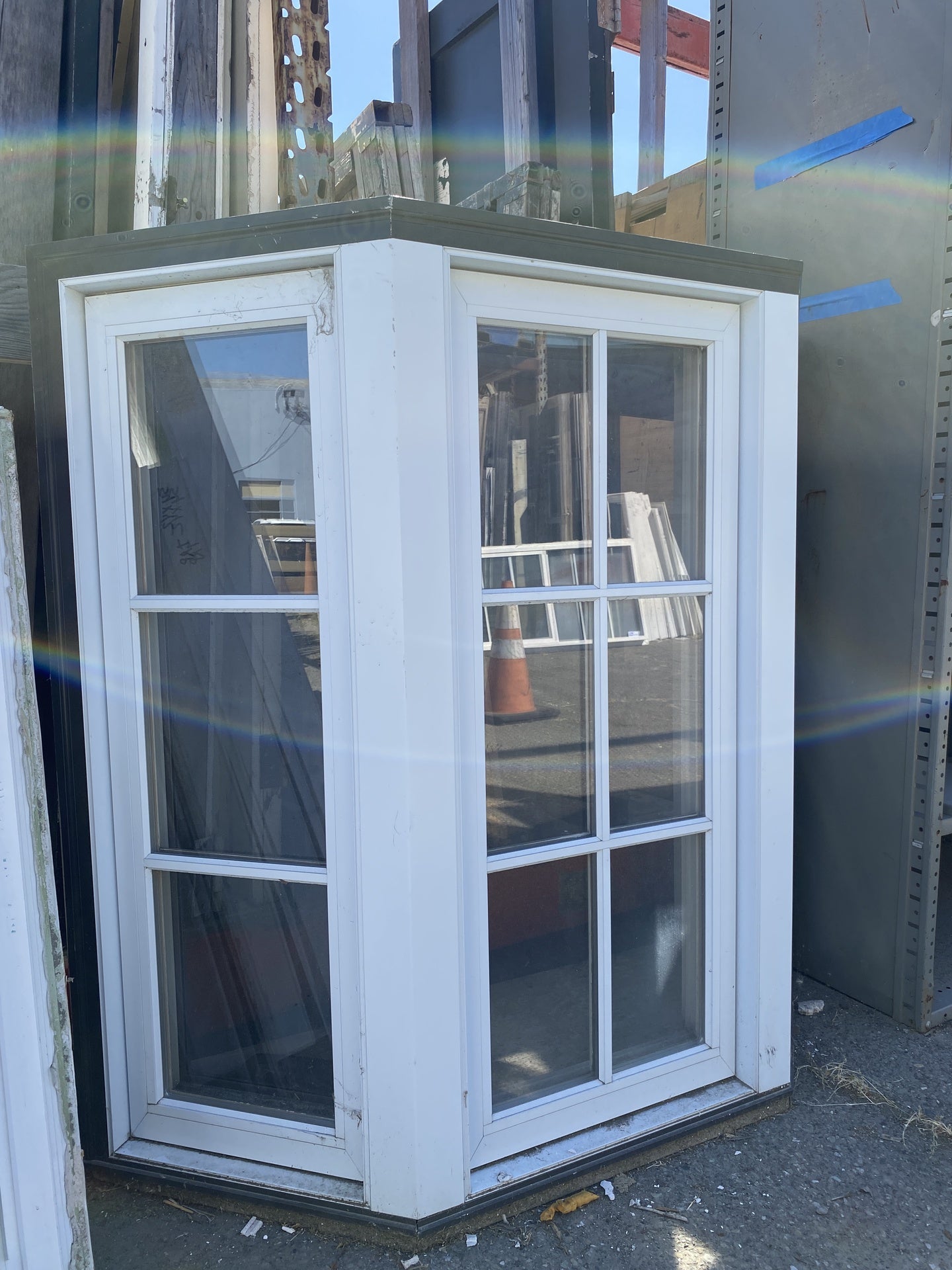 White Clad Wood Bay Window TRP