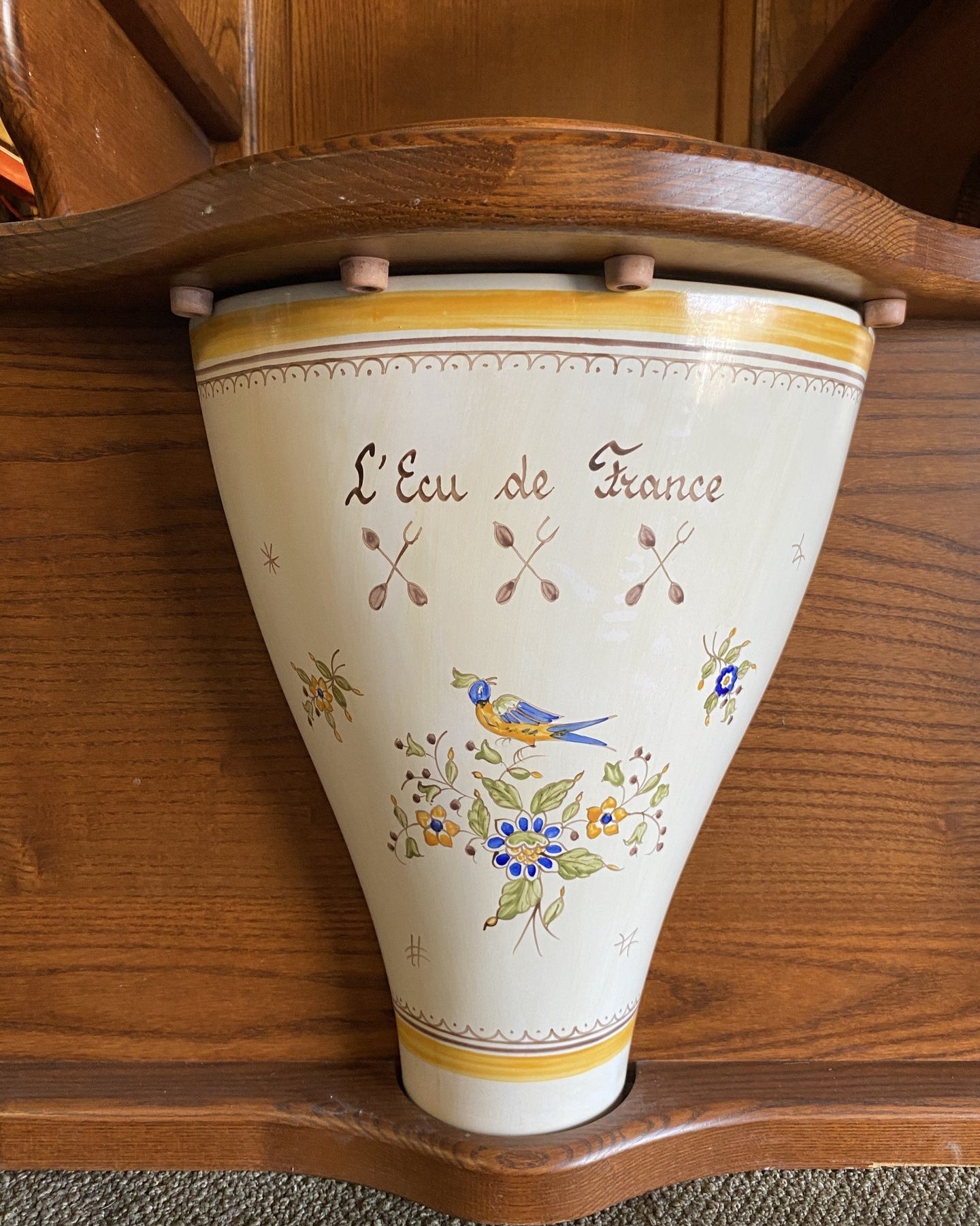 FB/CL Herbeau Dagobert Wooden Toilet Throne TRP