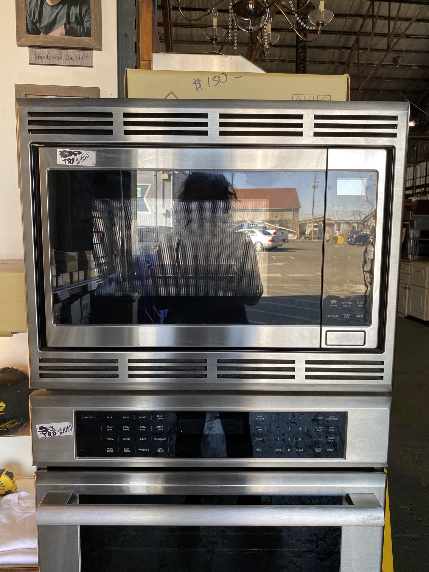 Thermador Single Oven and Microwave Set TRP