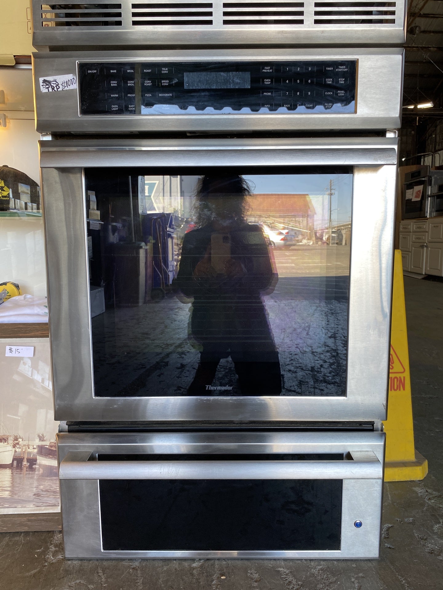 Thermador Single Oven and Microwave Set TRP