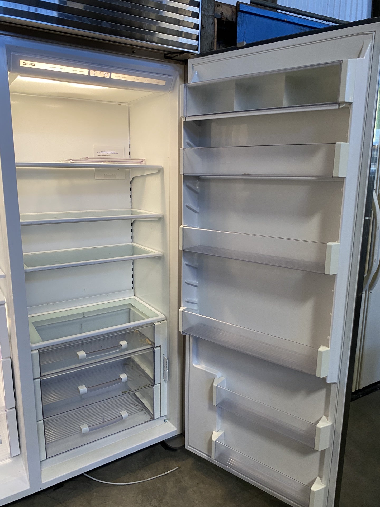 Subzero Refrigerator Freeezer CEI