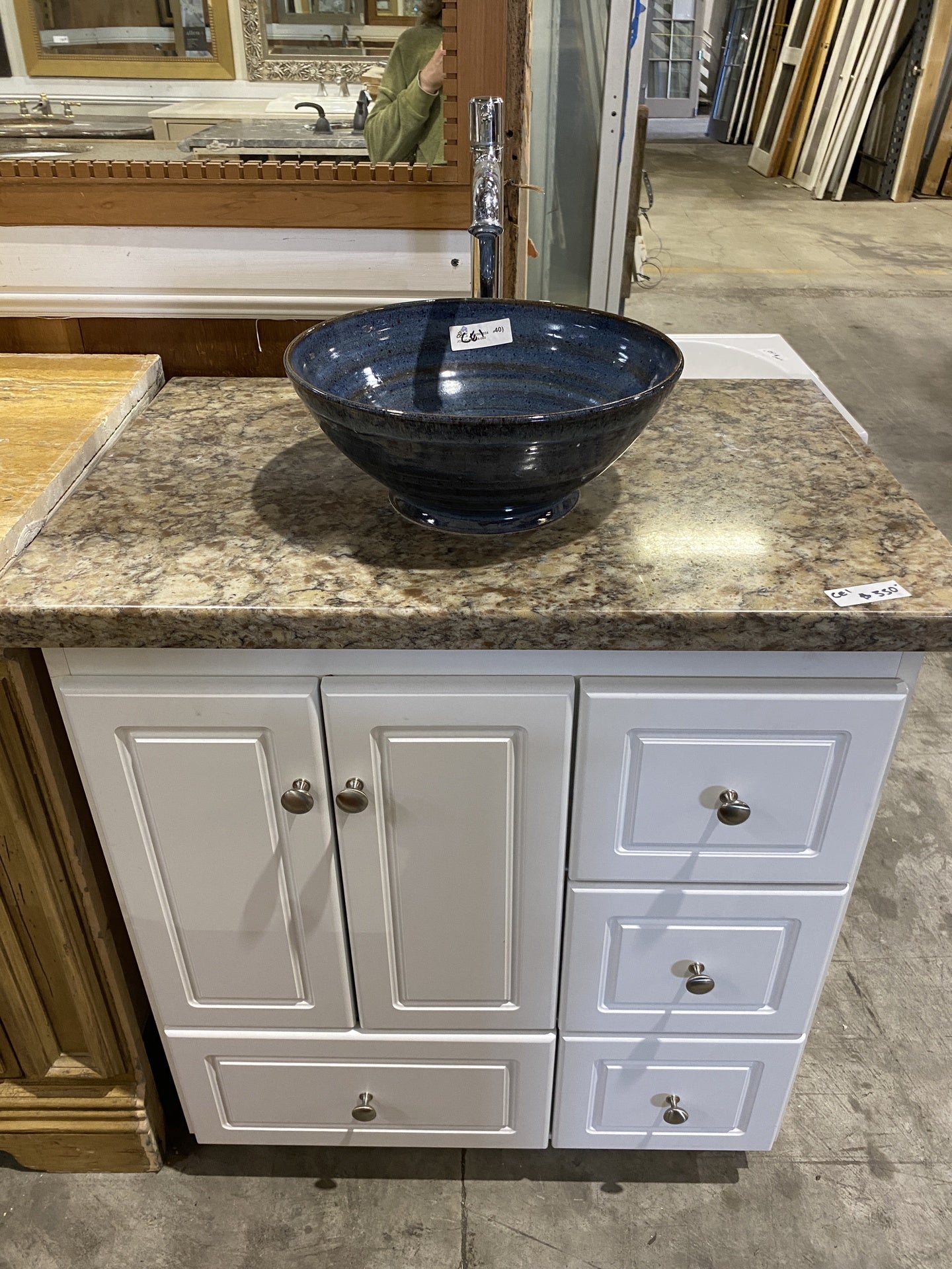 Vanity with Bowl Sink CE1