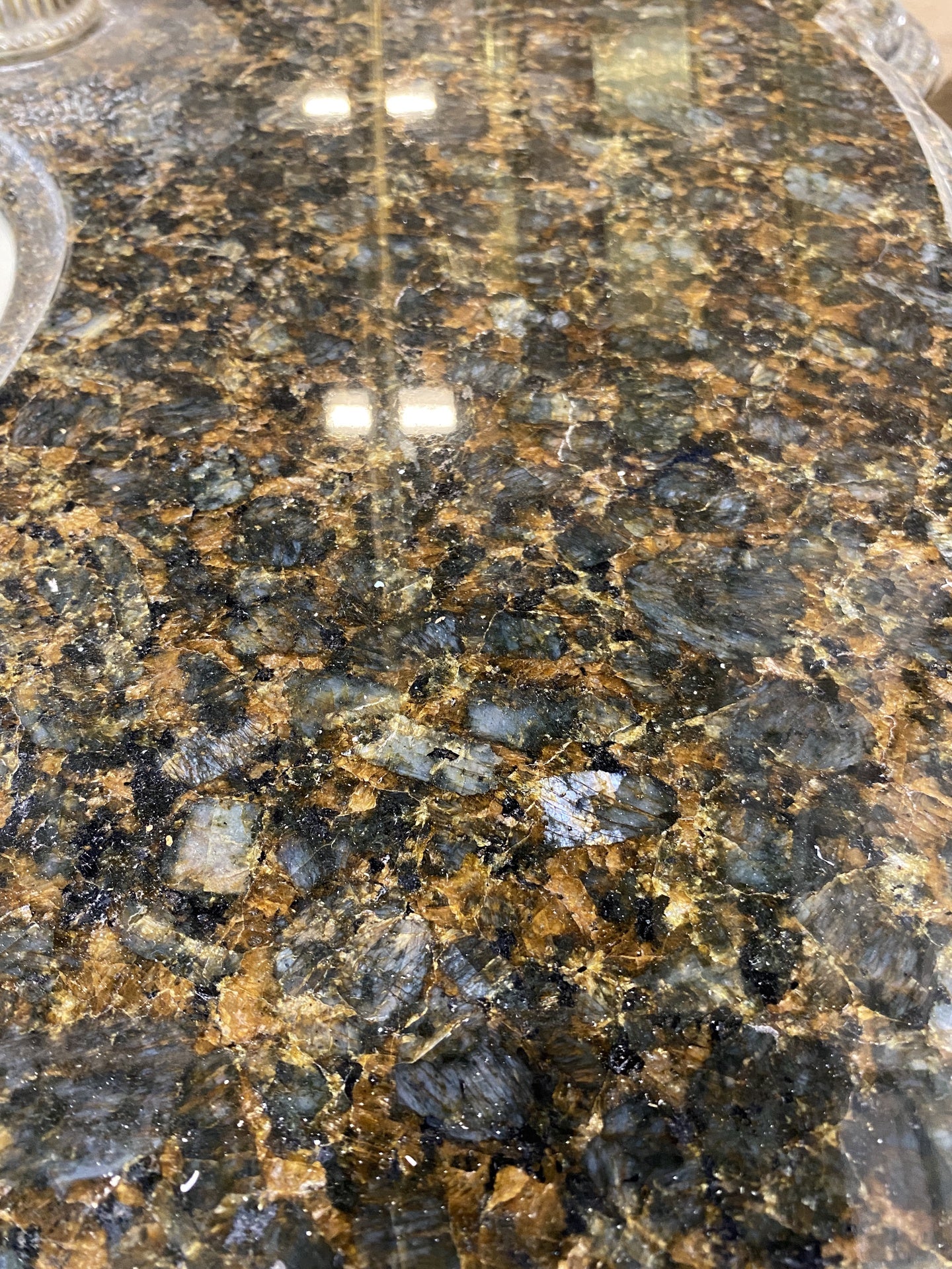 Curved Vanity Stone Countertop BY3