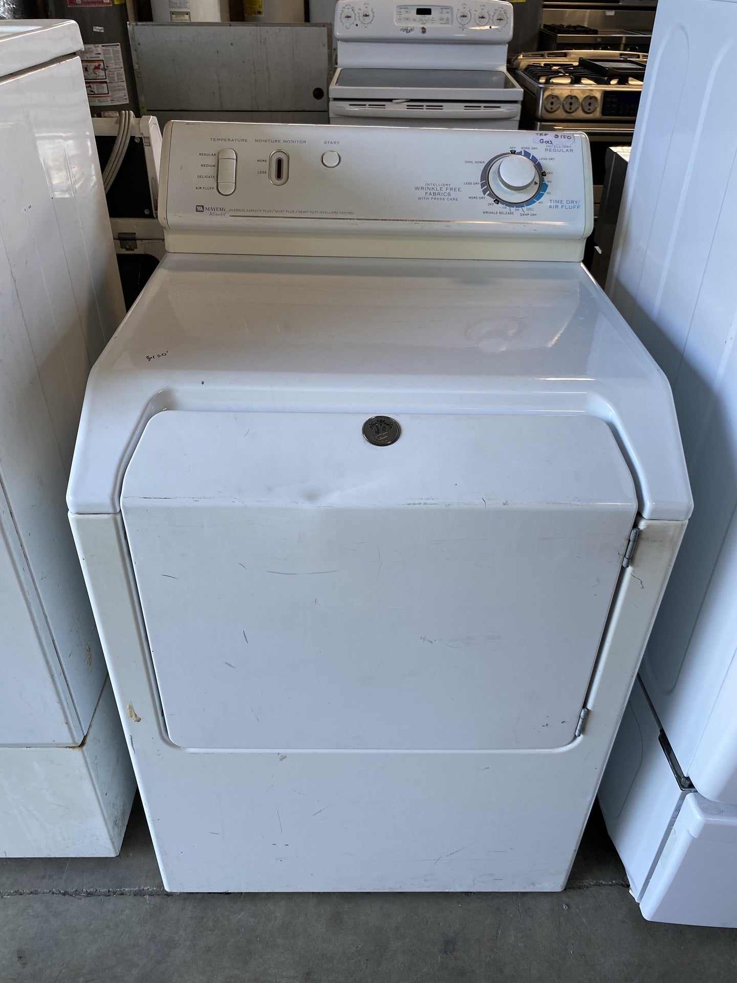 Maytag Atlantis Gas Dryer TRP