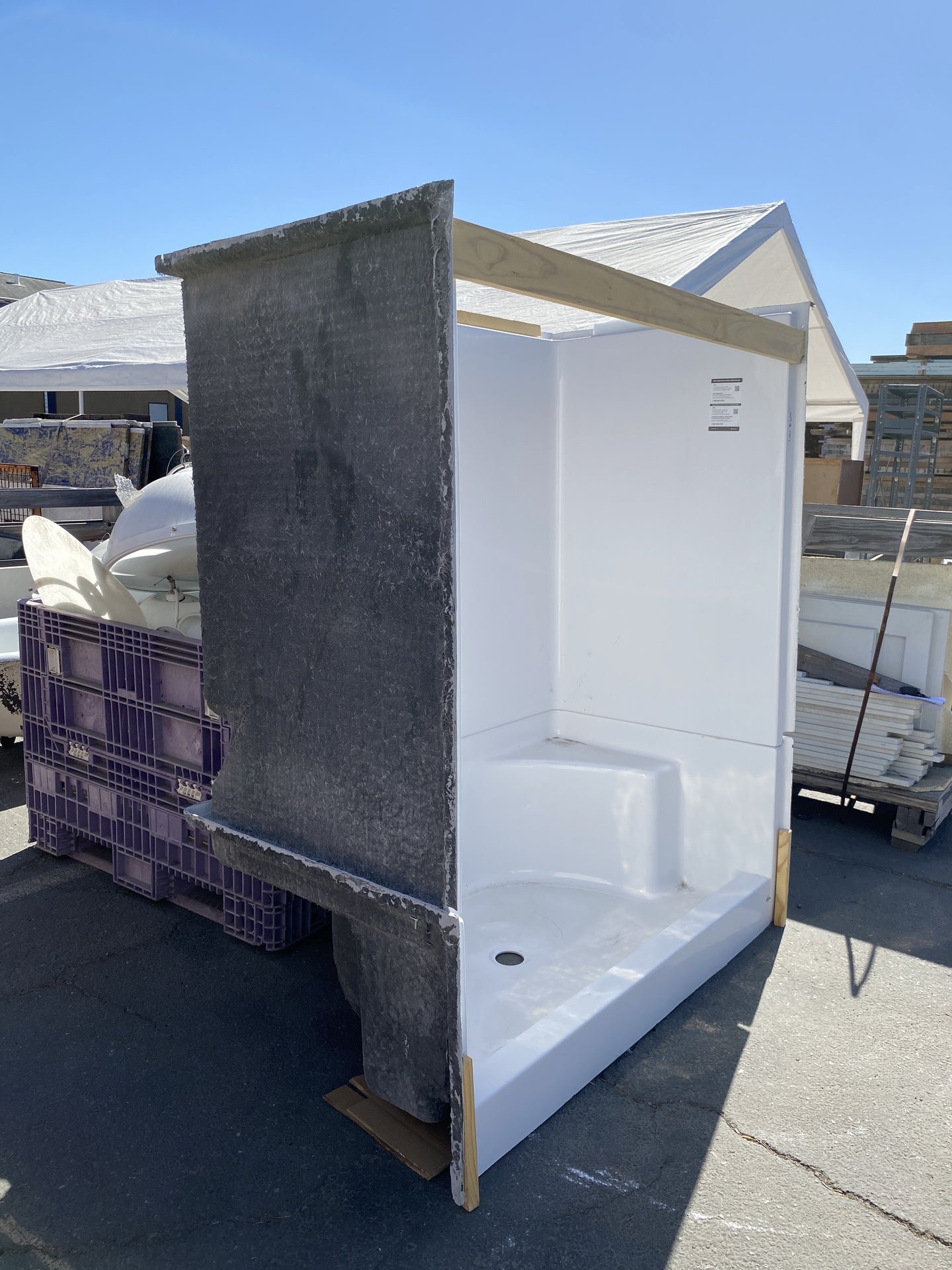 New Shower Frame LOW