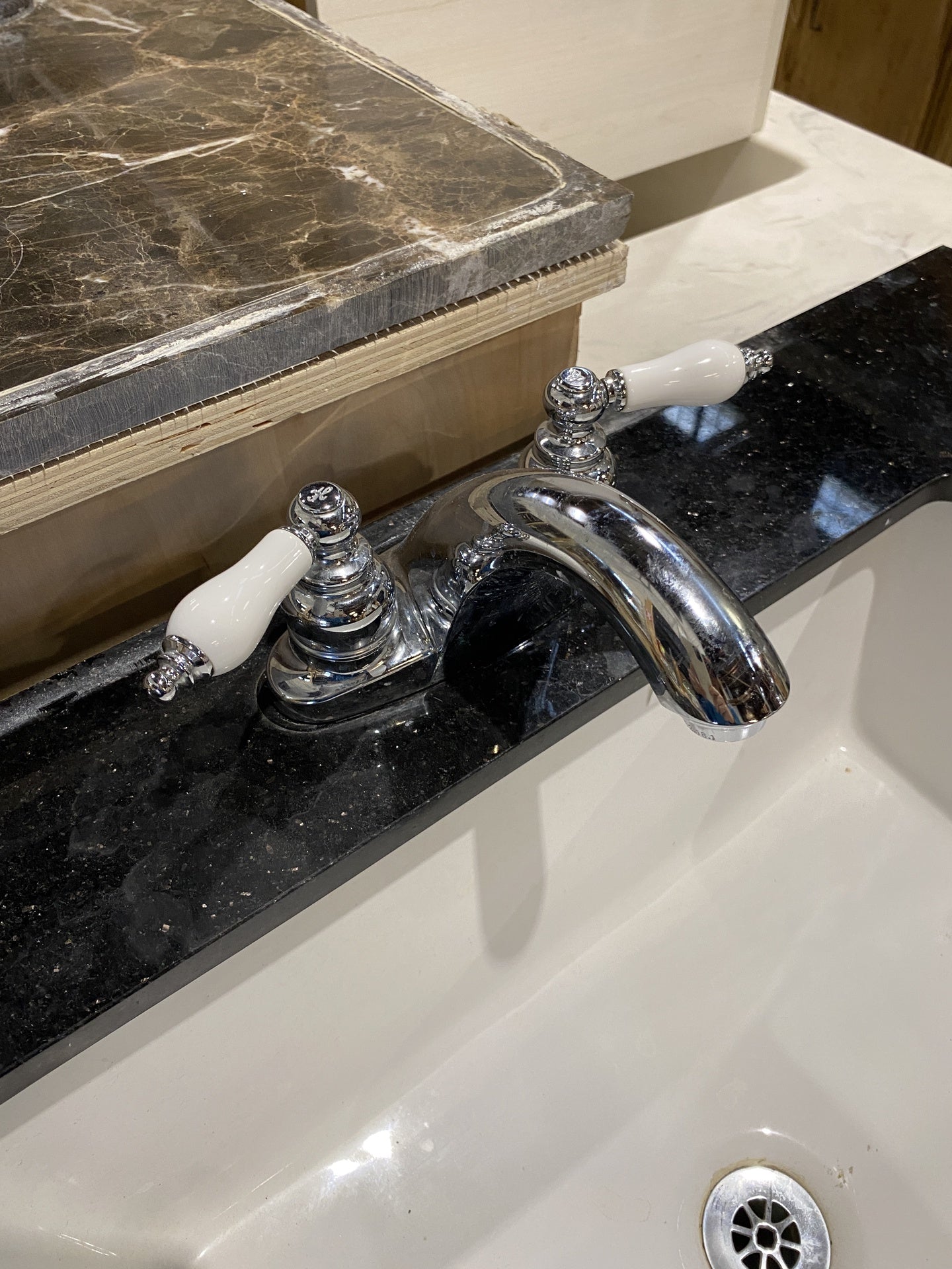 Vanity with Farmhouse Sink CF1