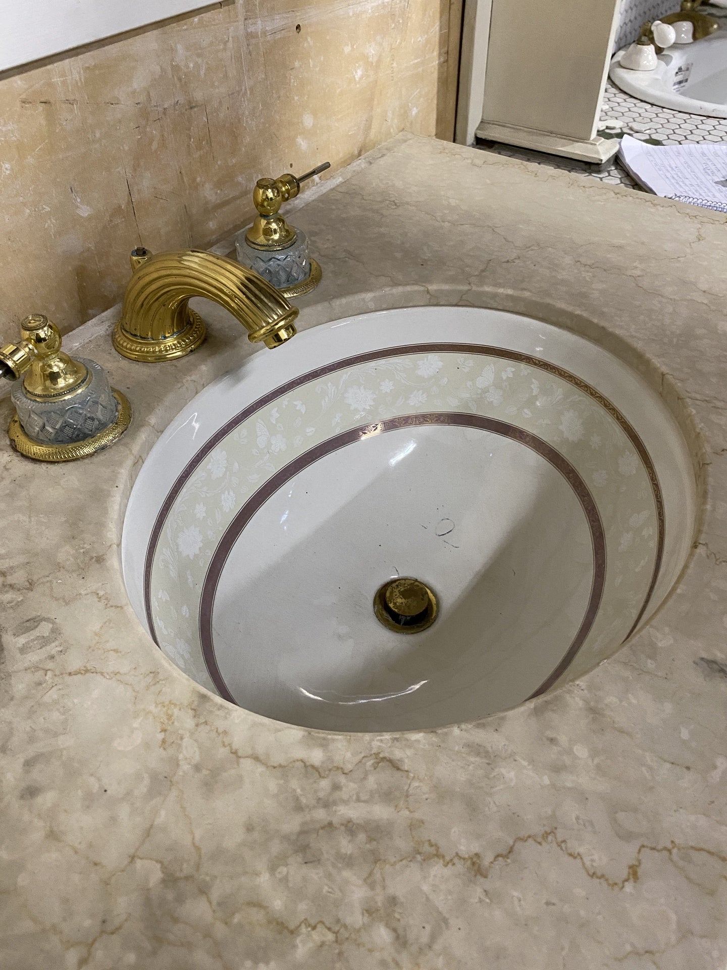 Vintage Vanity Stone Countertop BS1