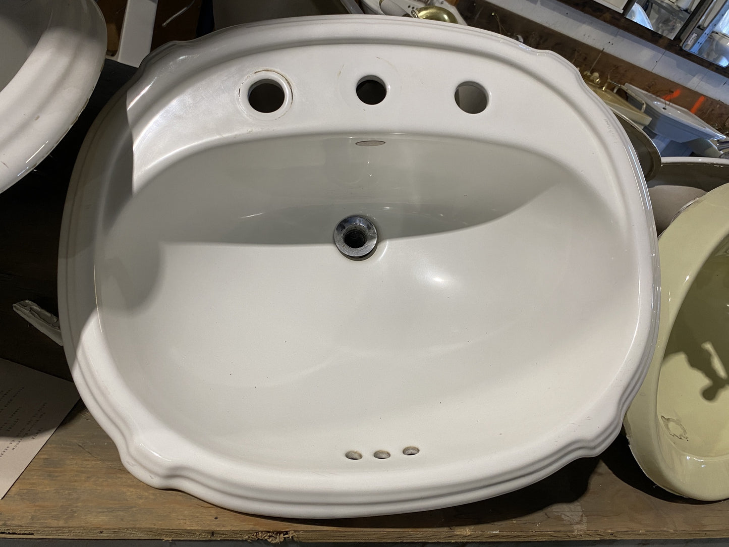 Kohler Sink White Oval TRP