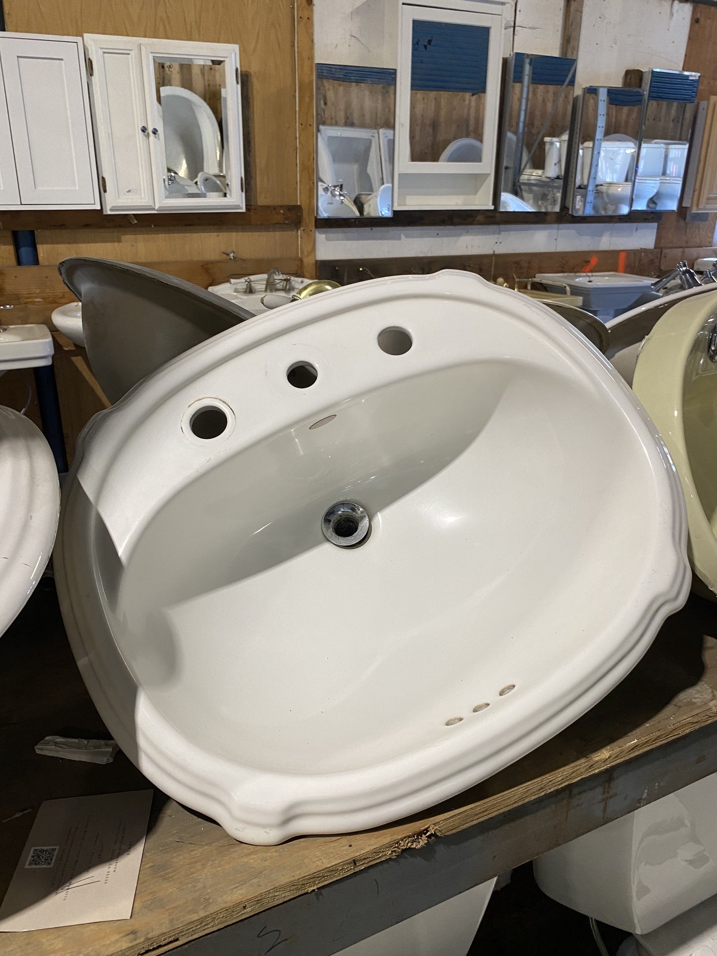 Kohler Sink White Oval TRP