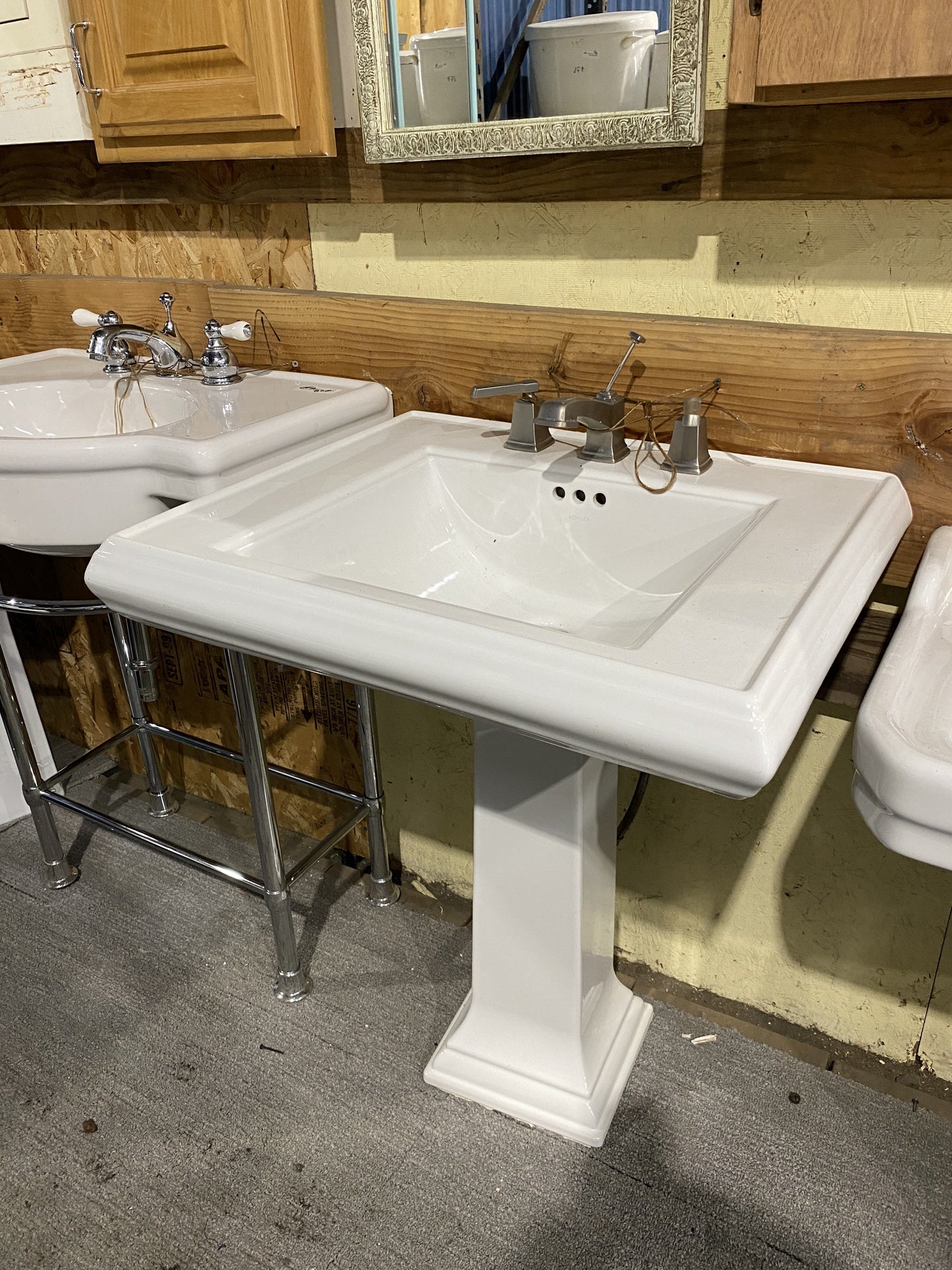 Kohler Square Pedestal Sink TRP