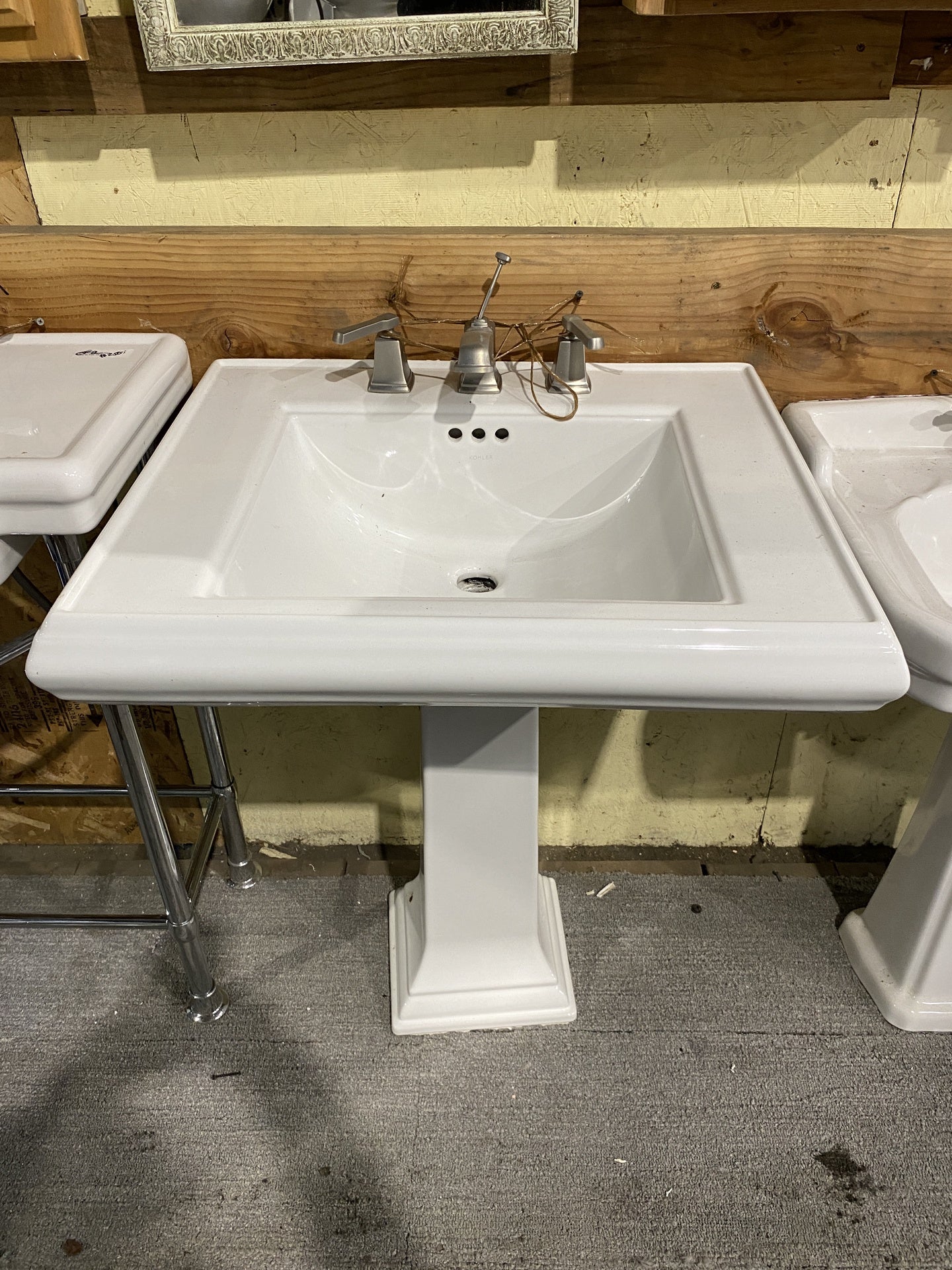 Kohler Square Pedestal Sink TRP