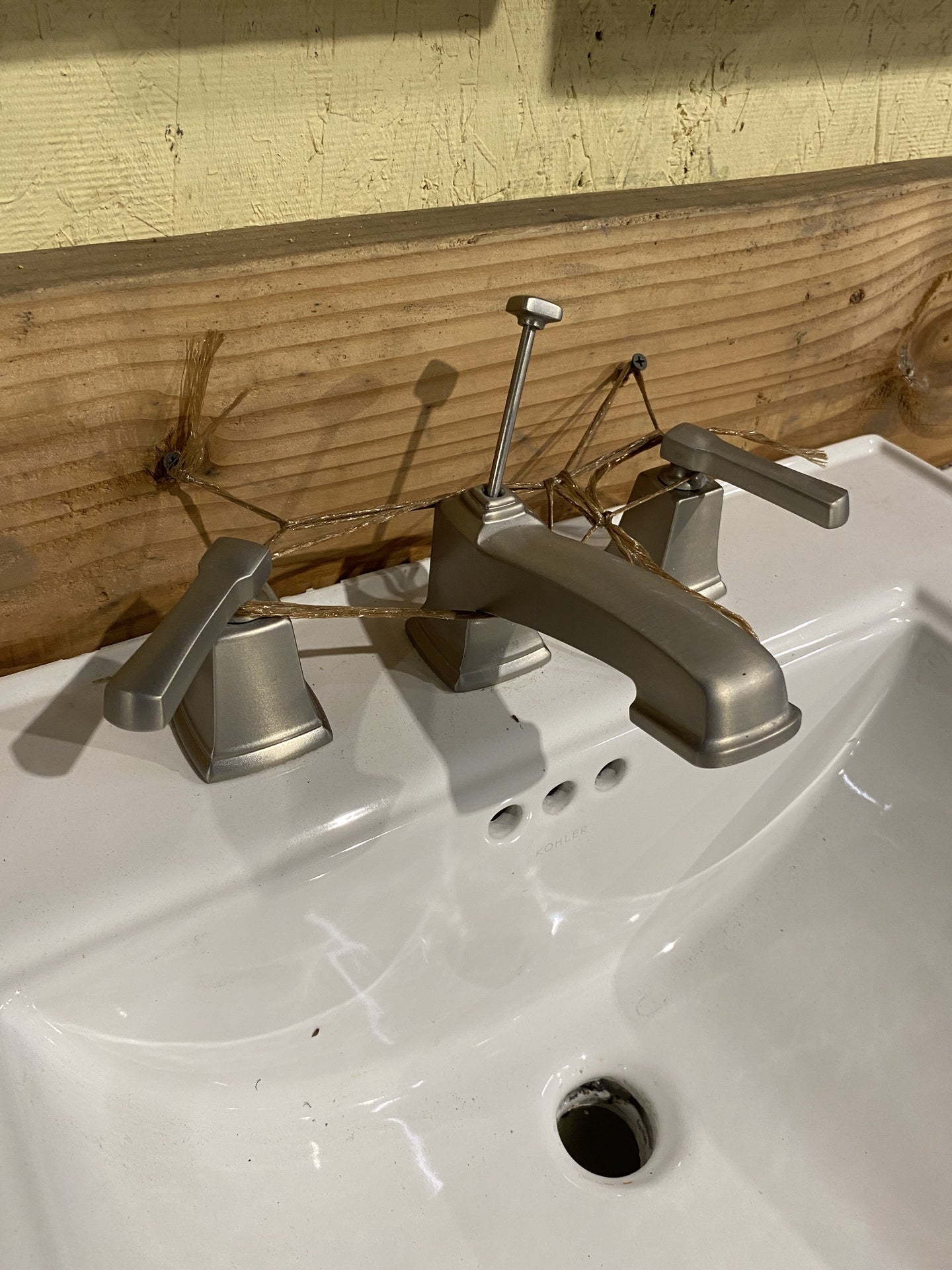 Kohler Square Pedestal Sink TRP