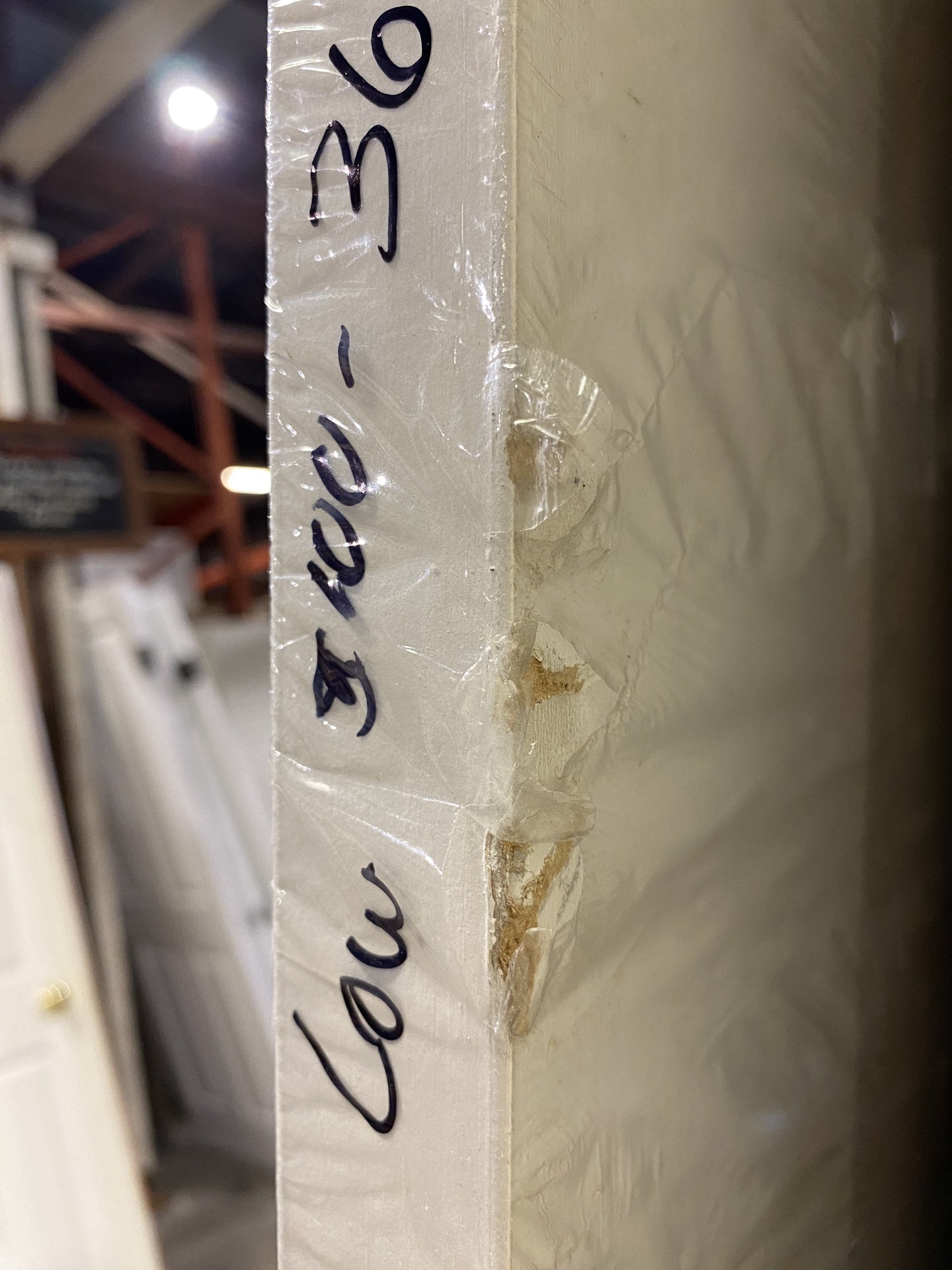 Frameport Slab Pine Door 36in LOW