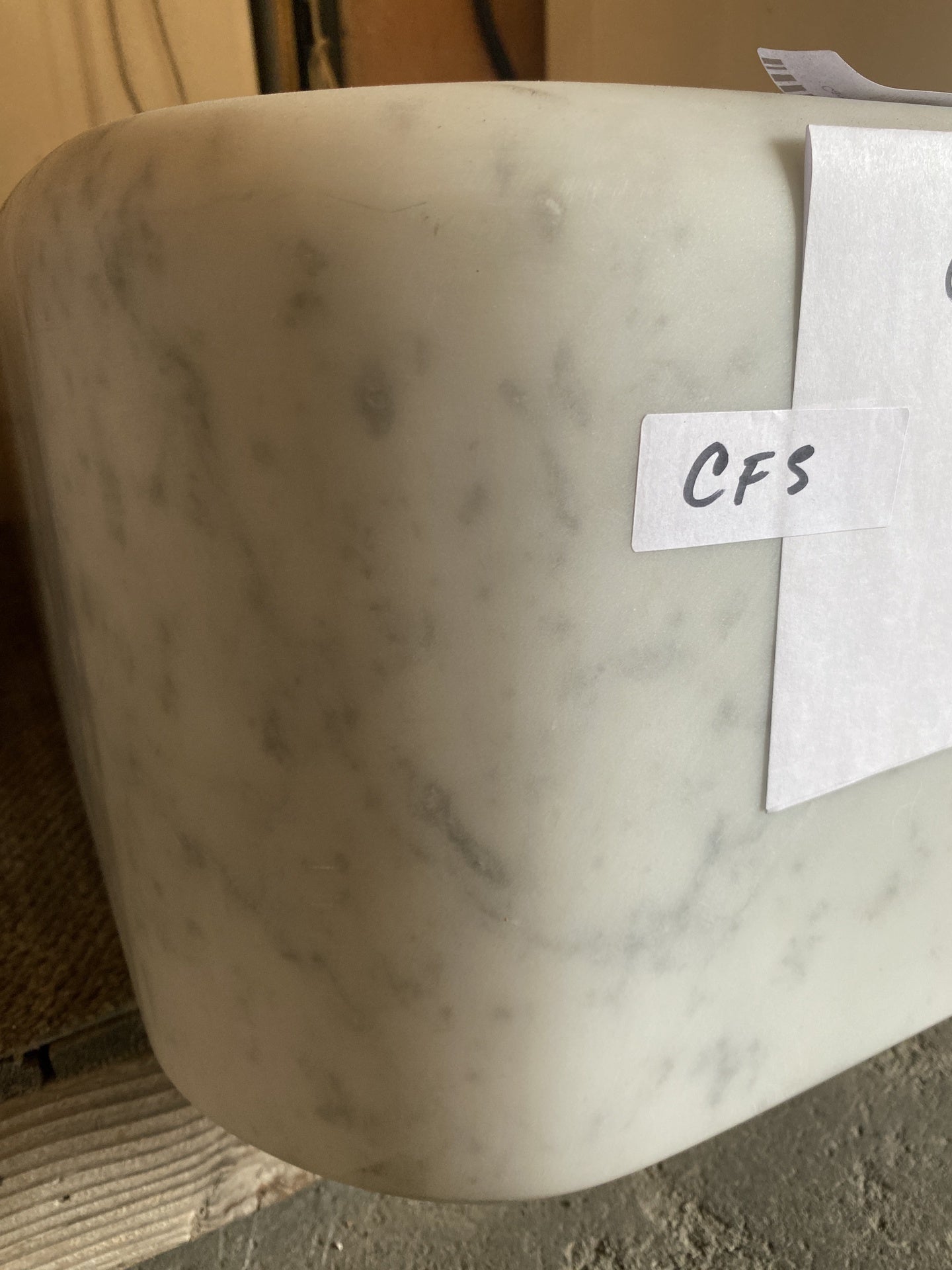Carrara Marble Sink CF5