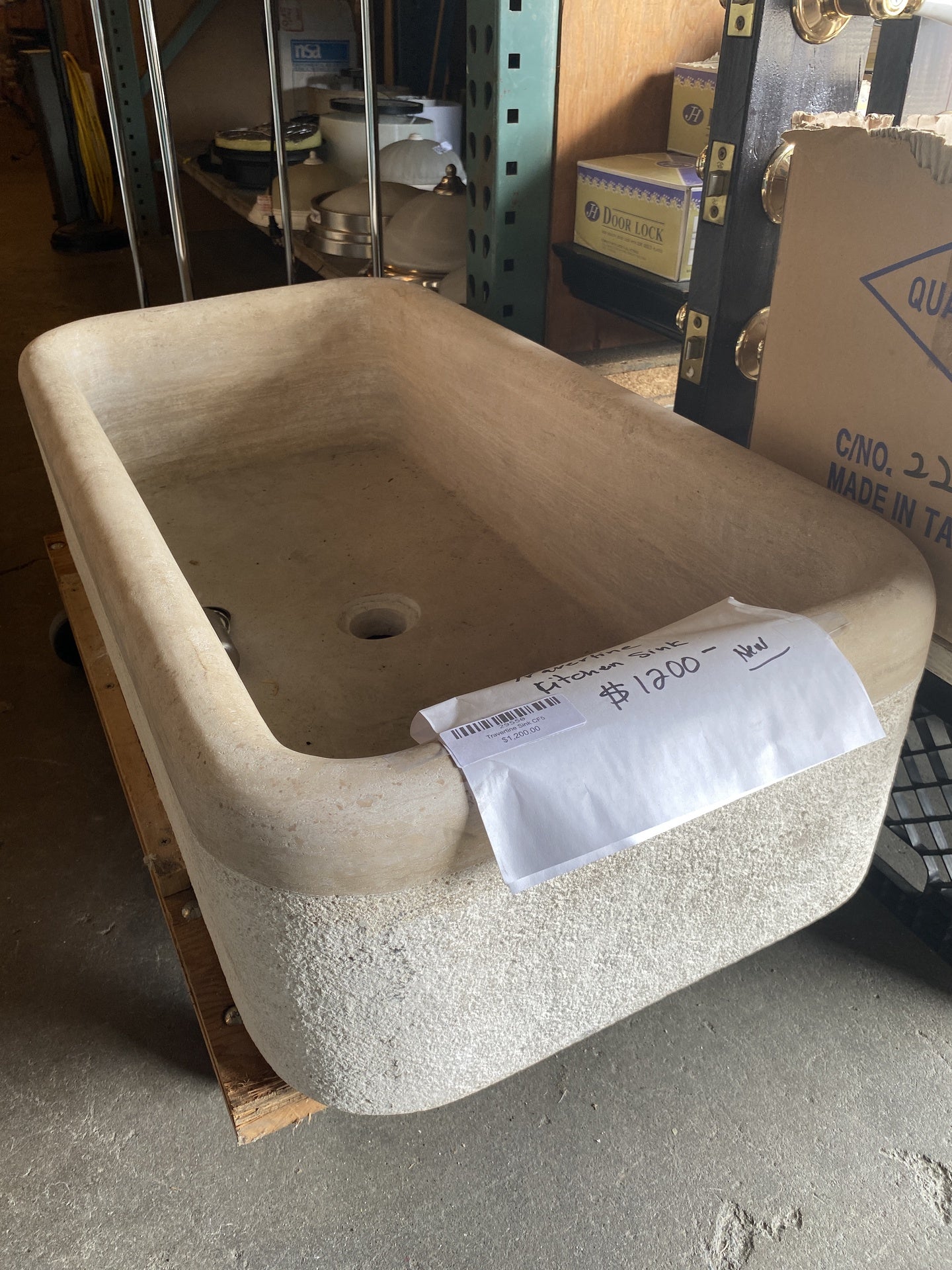 Travertine Sink CF5