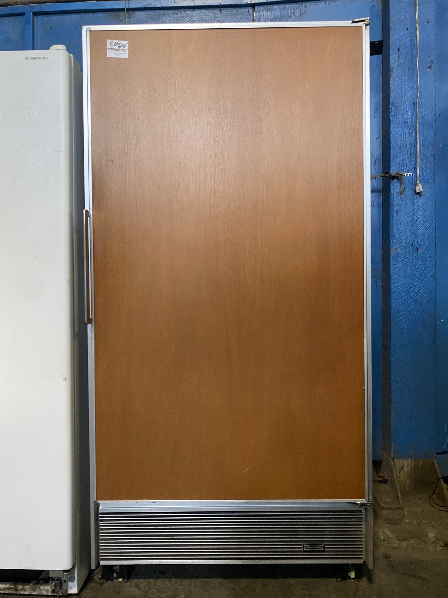 Wood Panel SubZero Refrigerator CE6