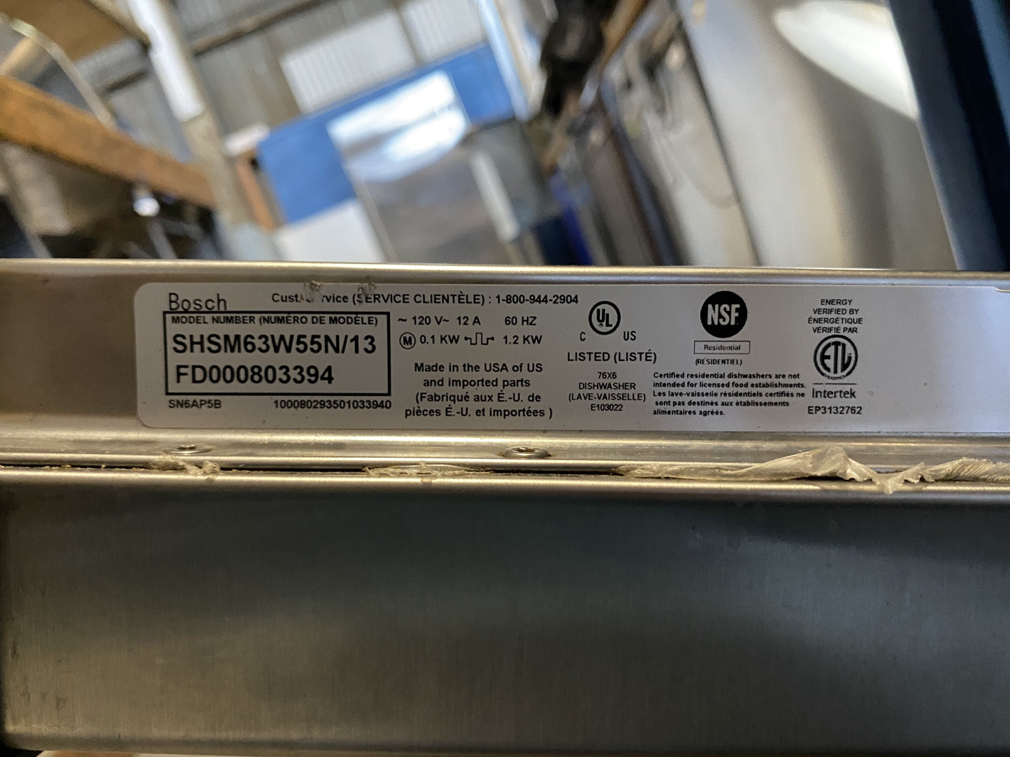 Bosch Silence Plus Dishwasher CB8