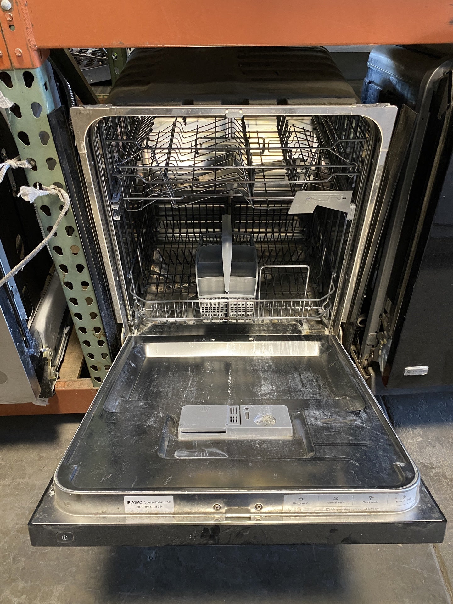 Asko D3121 Dishwasher 2 TRP
