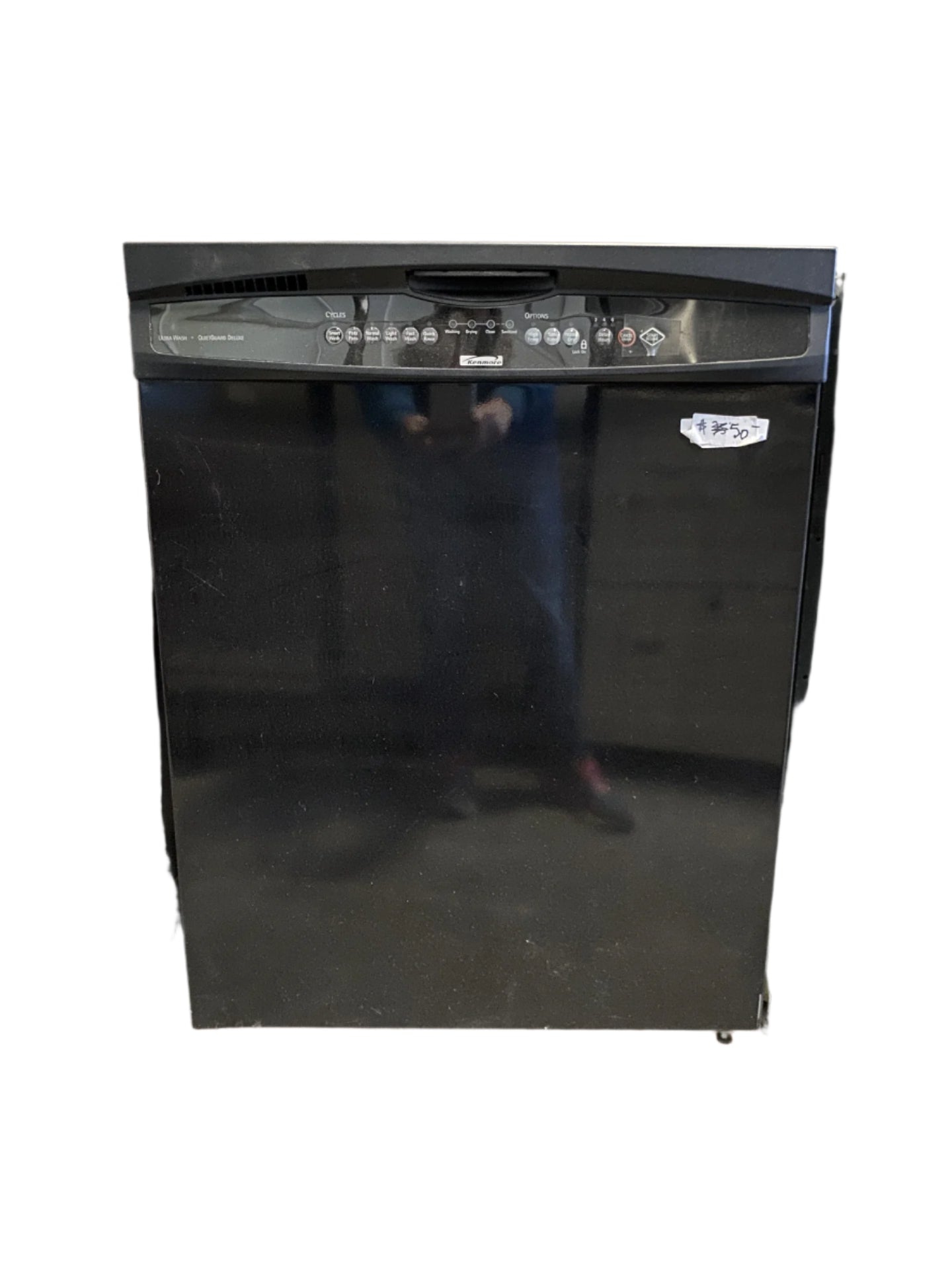 Black Kenmore Dishwasher TRP