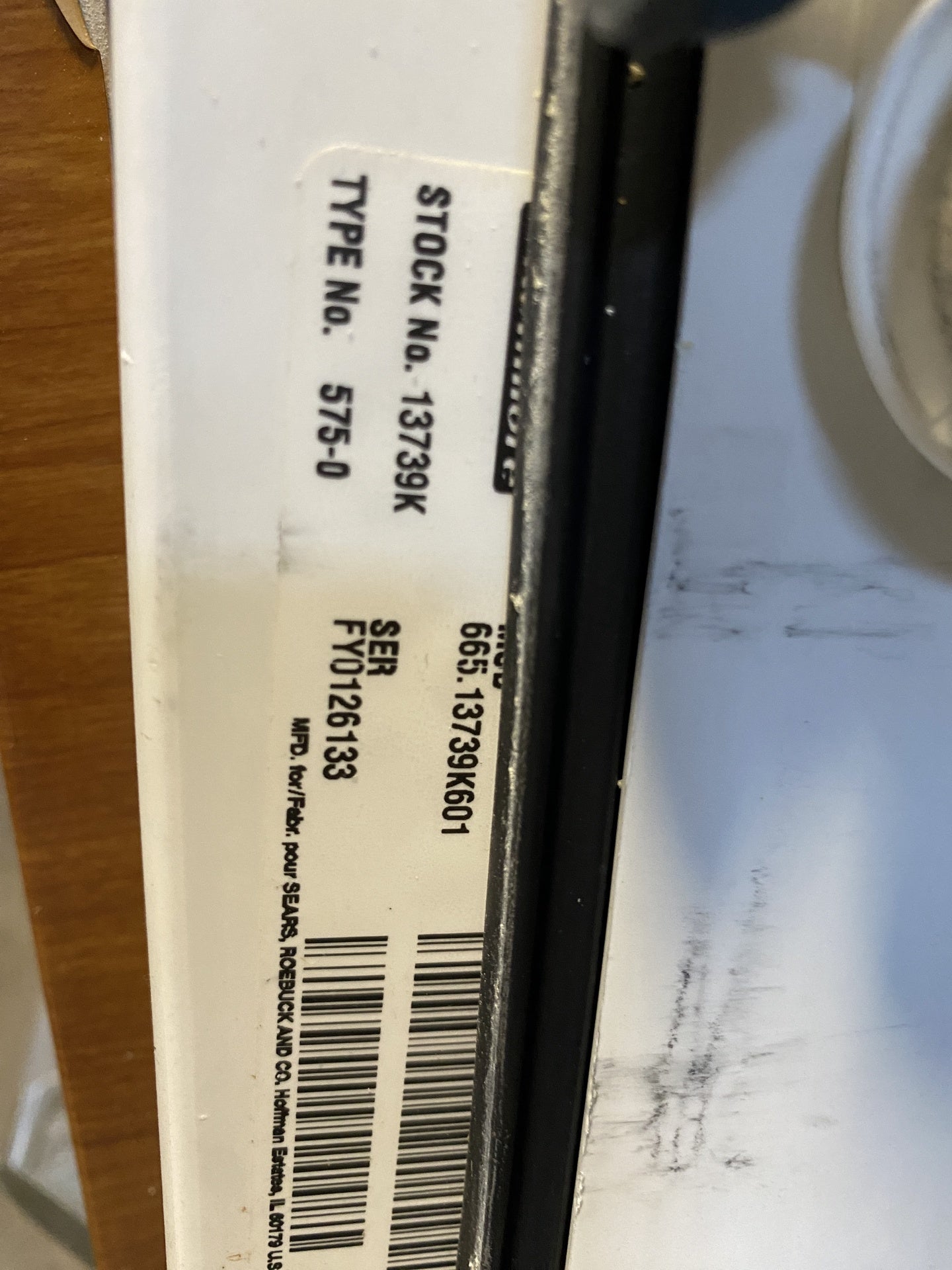 Black Kenmore Dishwasher TRP