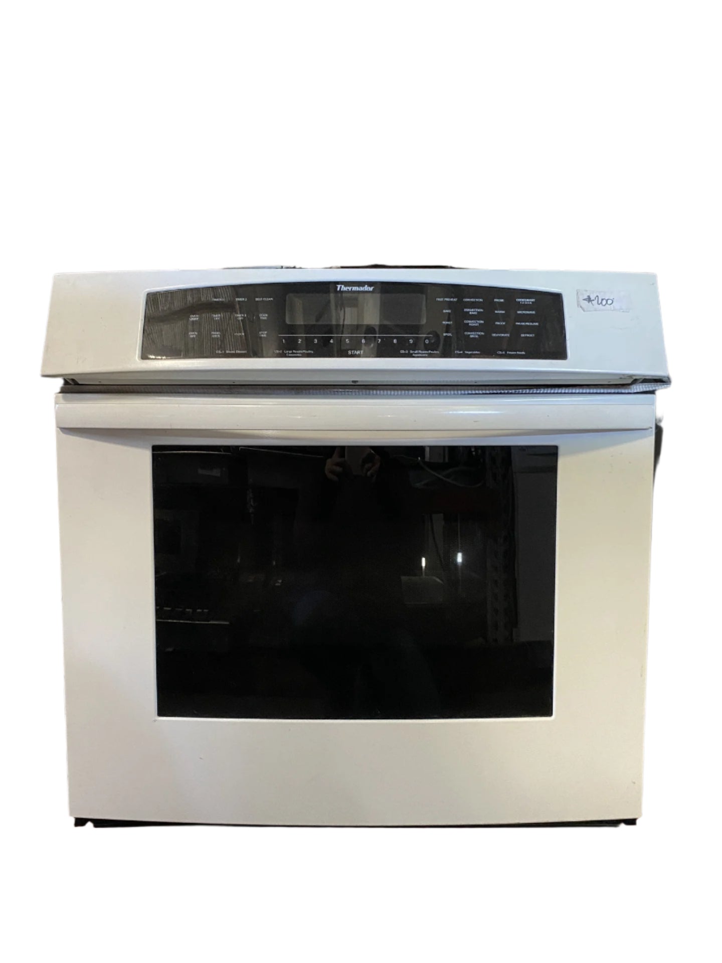 White Thermador Single Oven TRP