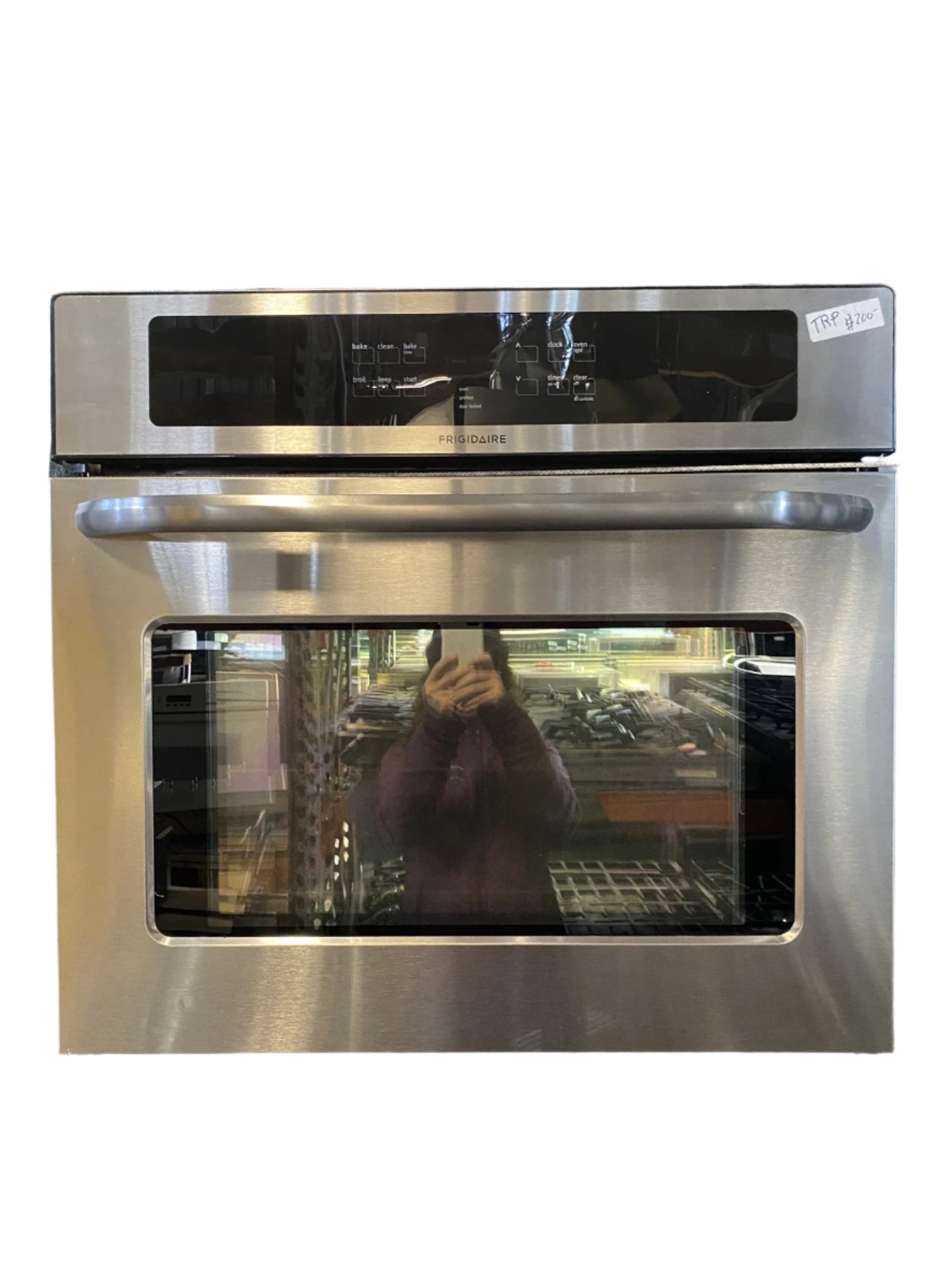 Silver Frigidaire Single Oven TRP