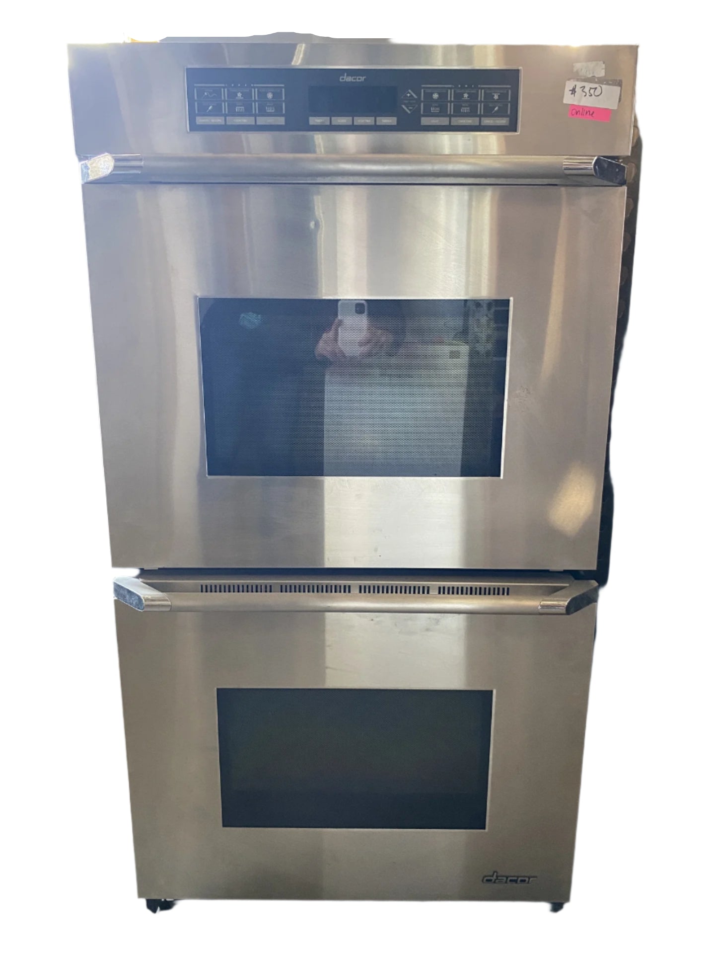Silver Dacor Double Oven TRP