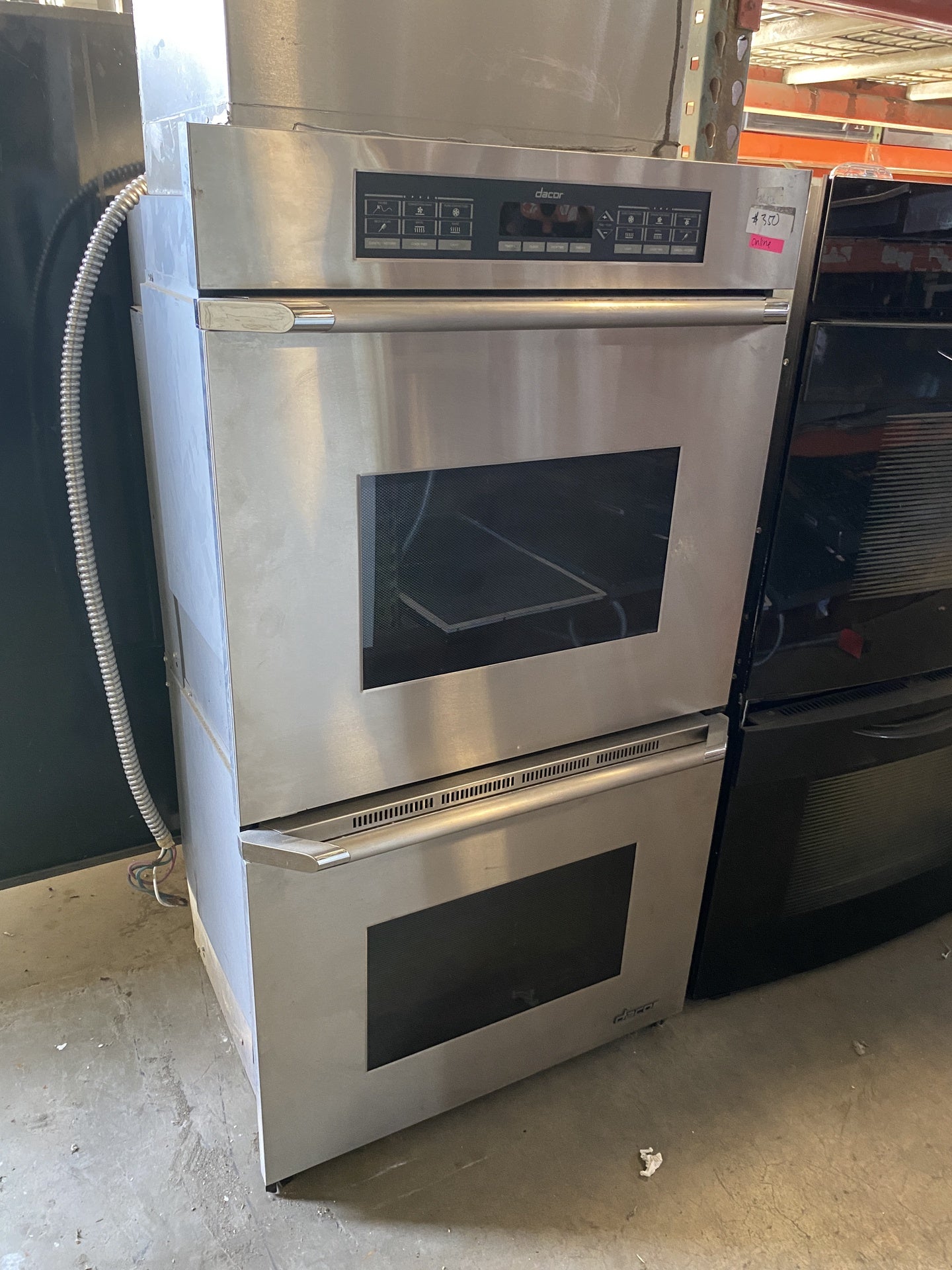 Silver Dacor Double Oven TRP