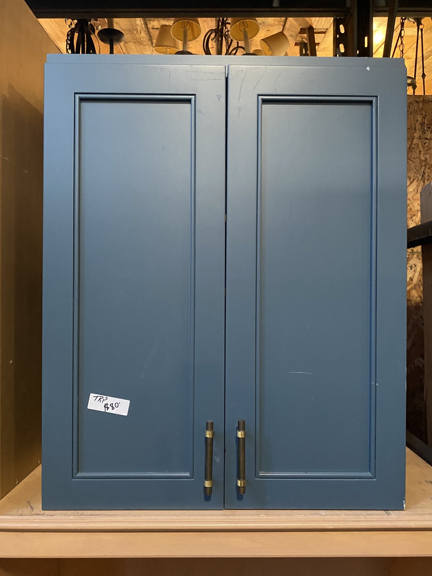 Blue Wooden Cabinet TRP