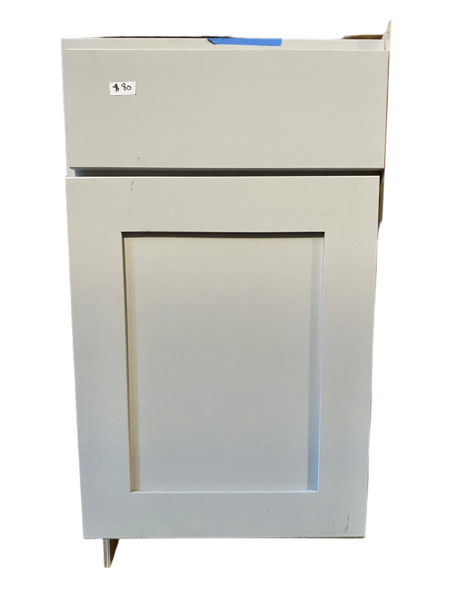 Gray 1 Drawer Cabinet TRP