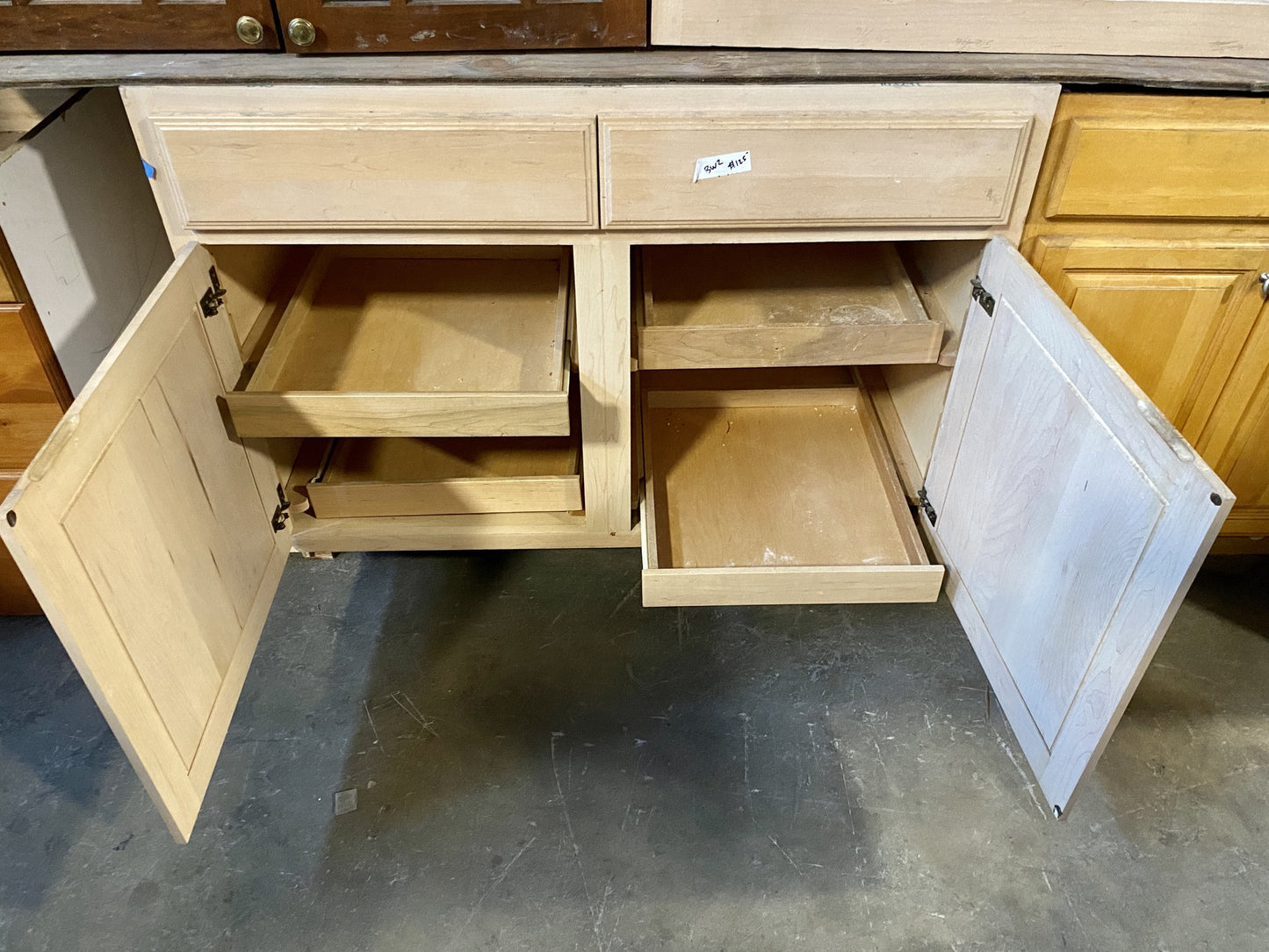 Light Brown 2 Door Lower Cabinet BW2